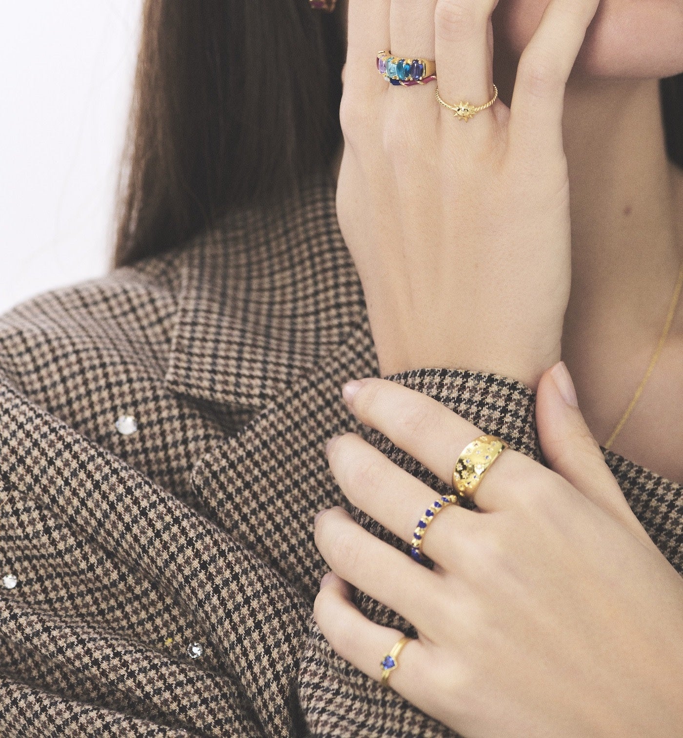 The Platonic Lovers Pinky Ring - Gold Plated