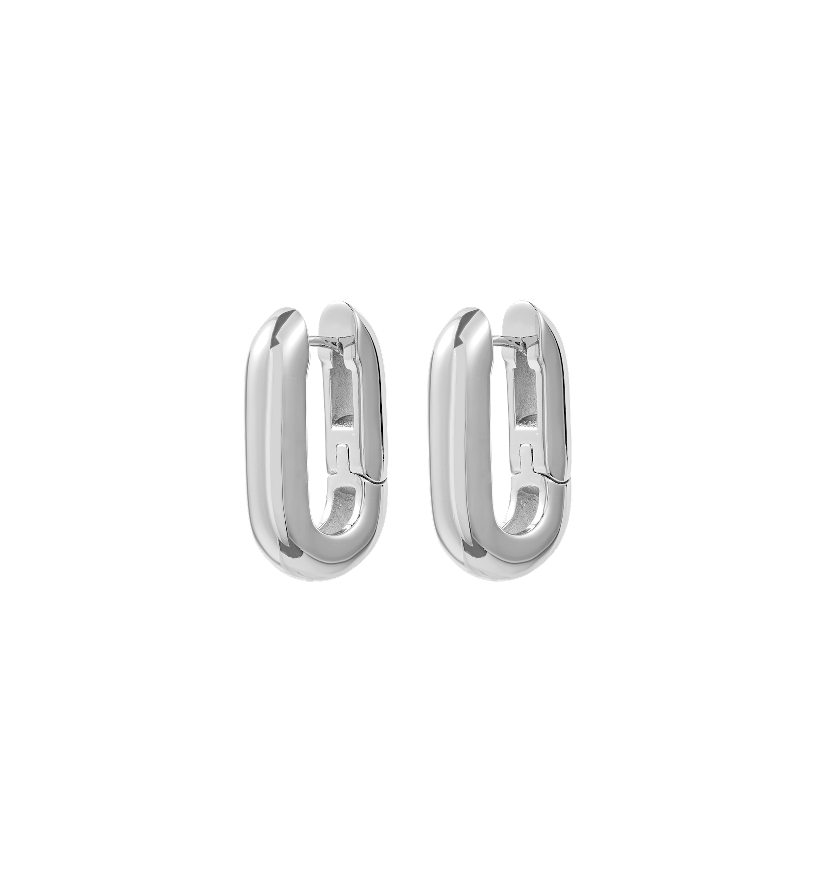 Cleo hoops - Silver
