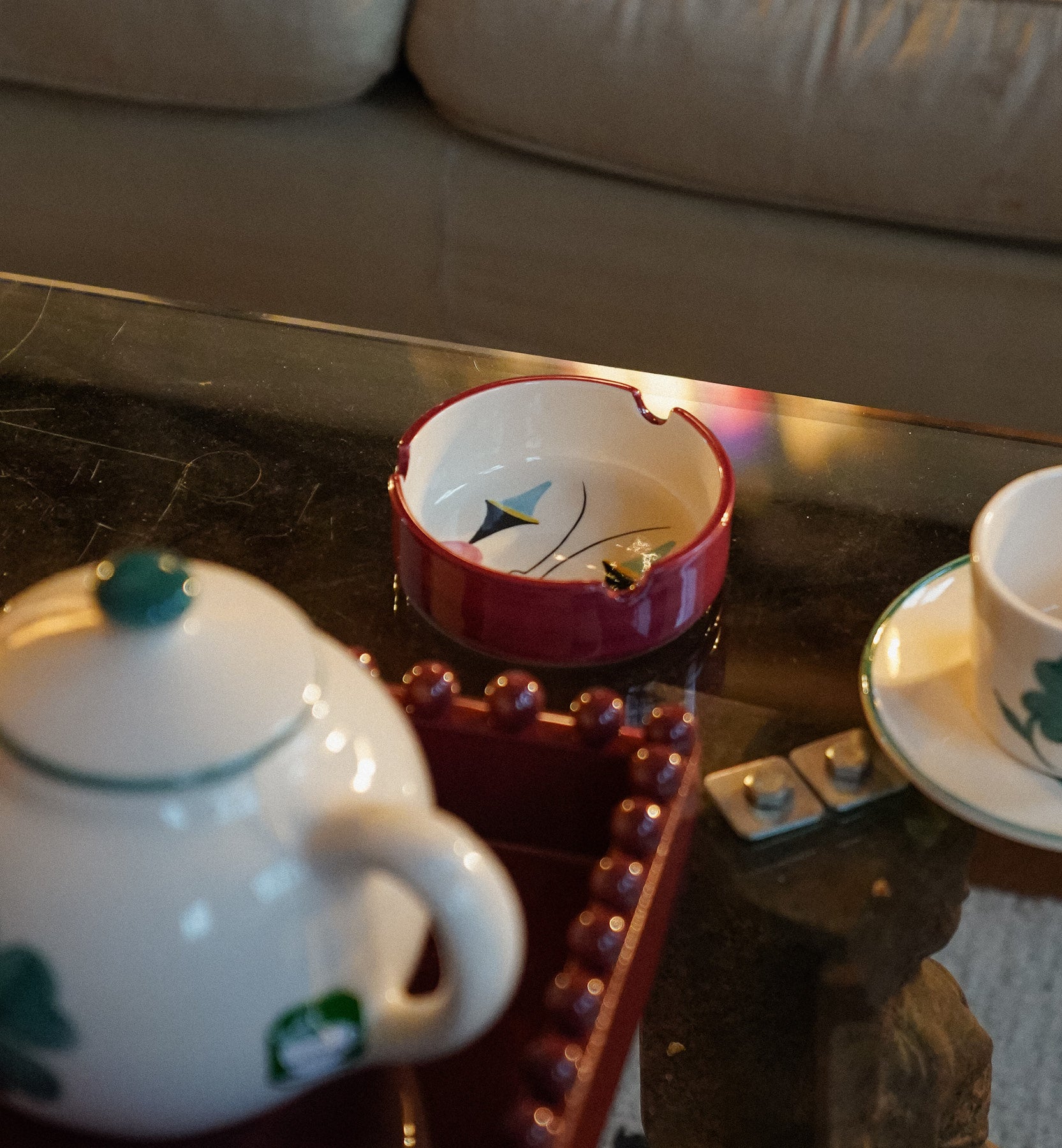 Cendrier Pierrot - Multicolore