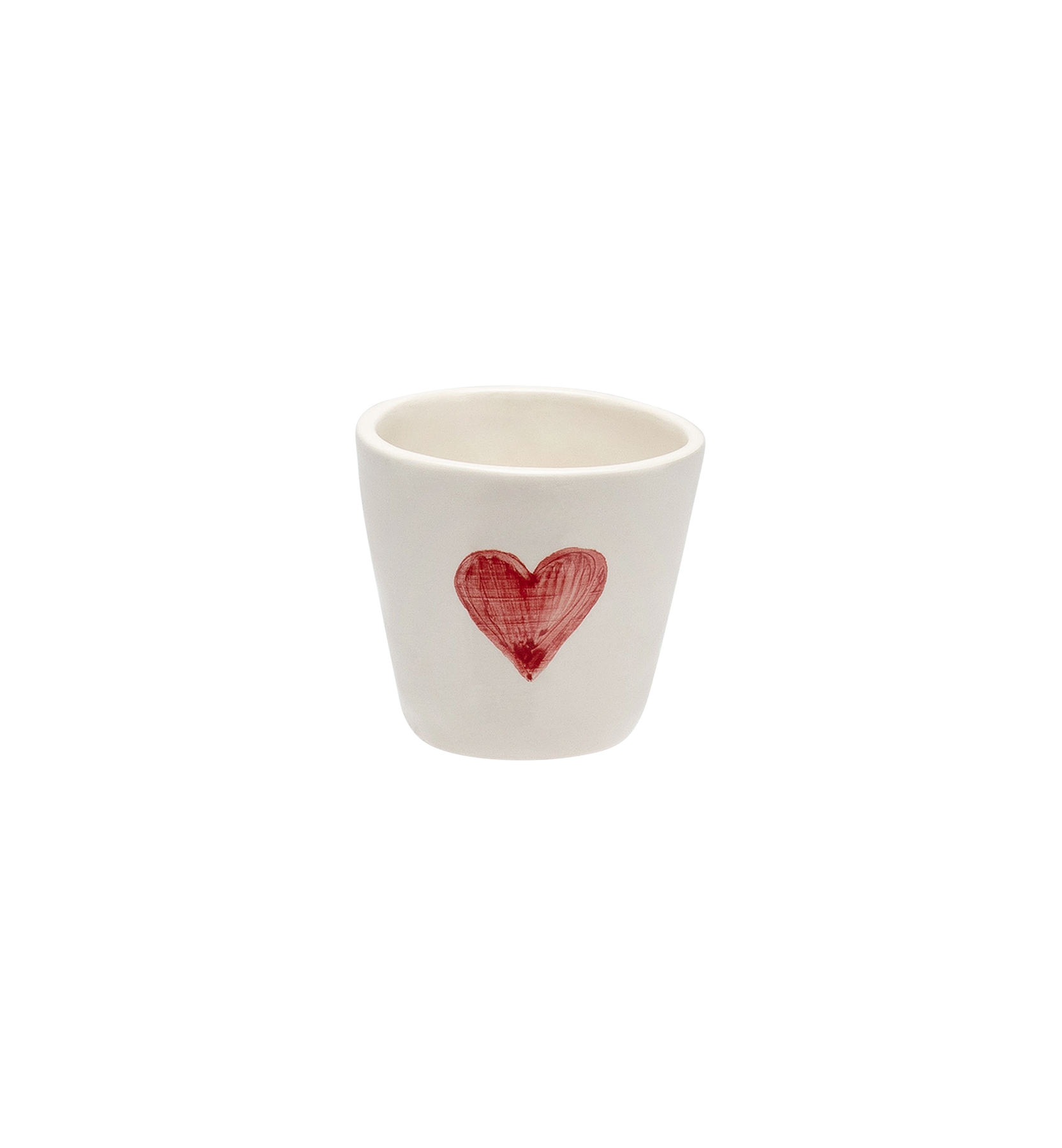 Queen of hearts espresso cup - Red