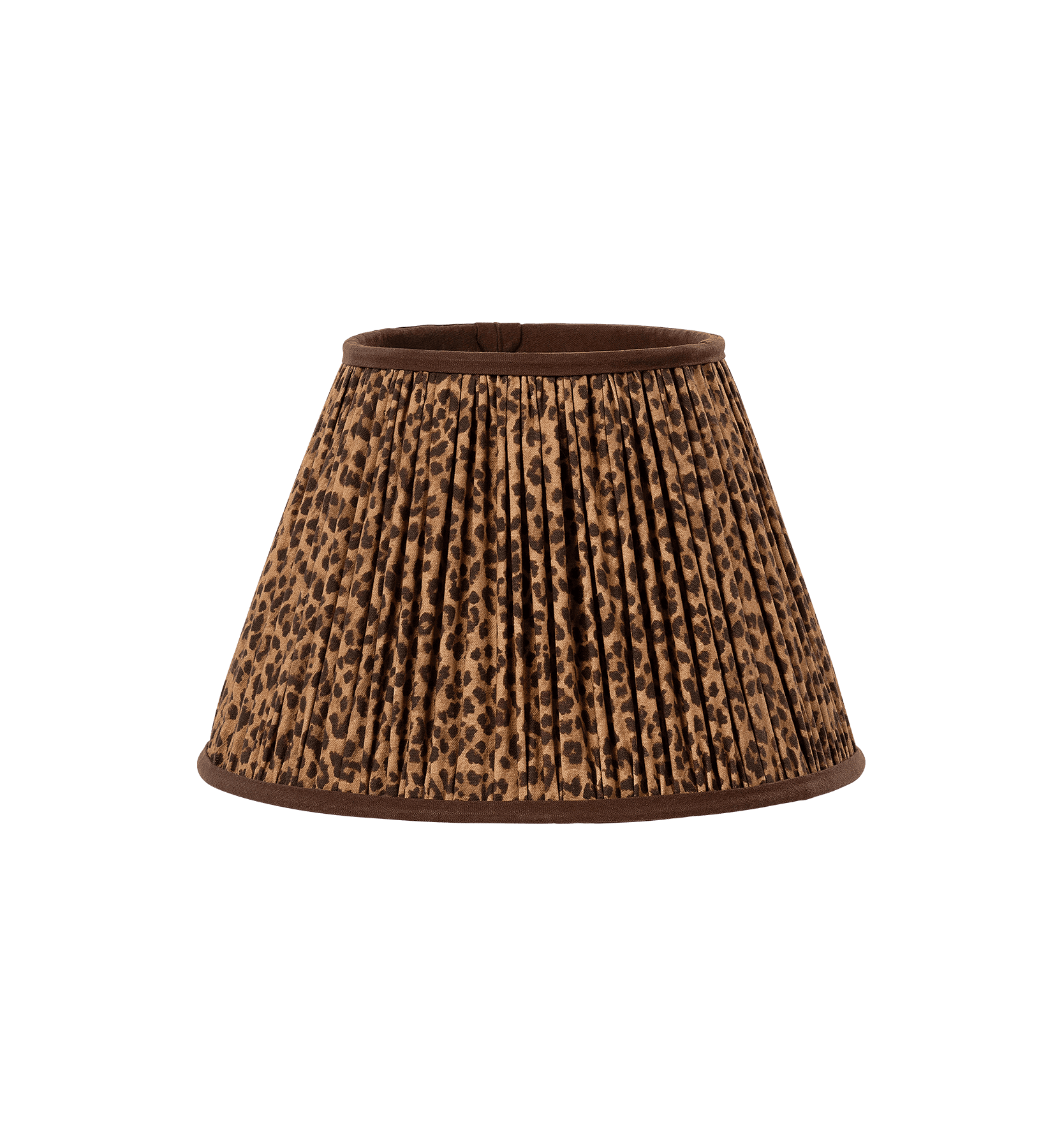Leopard lamp shade - Brown