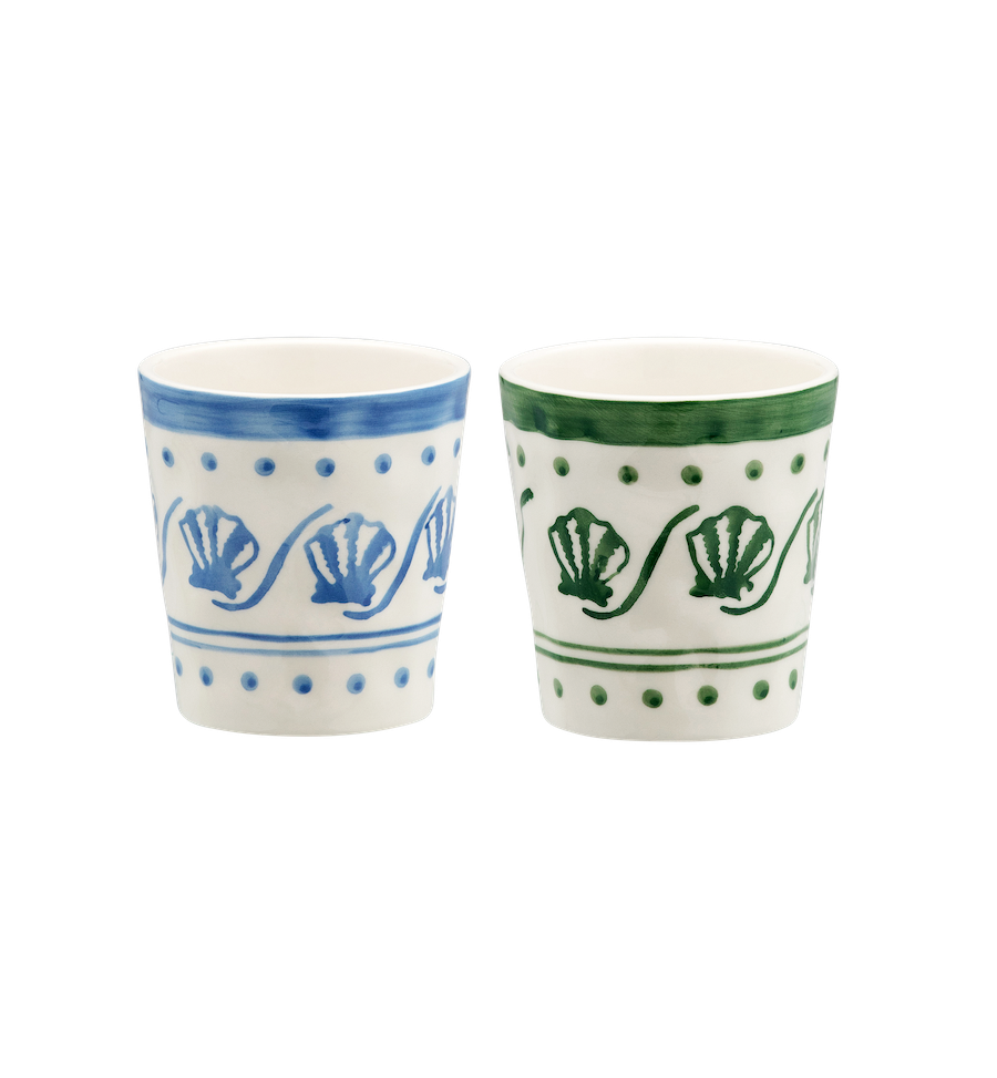 Costai charm coffe cup set of 2 - Multicolor