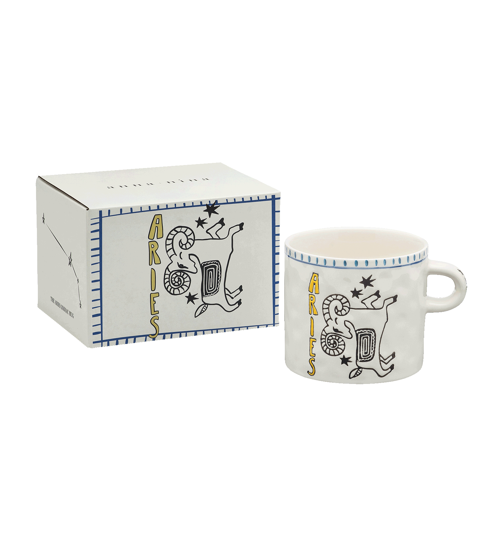 Zodiac tea mug aries