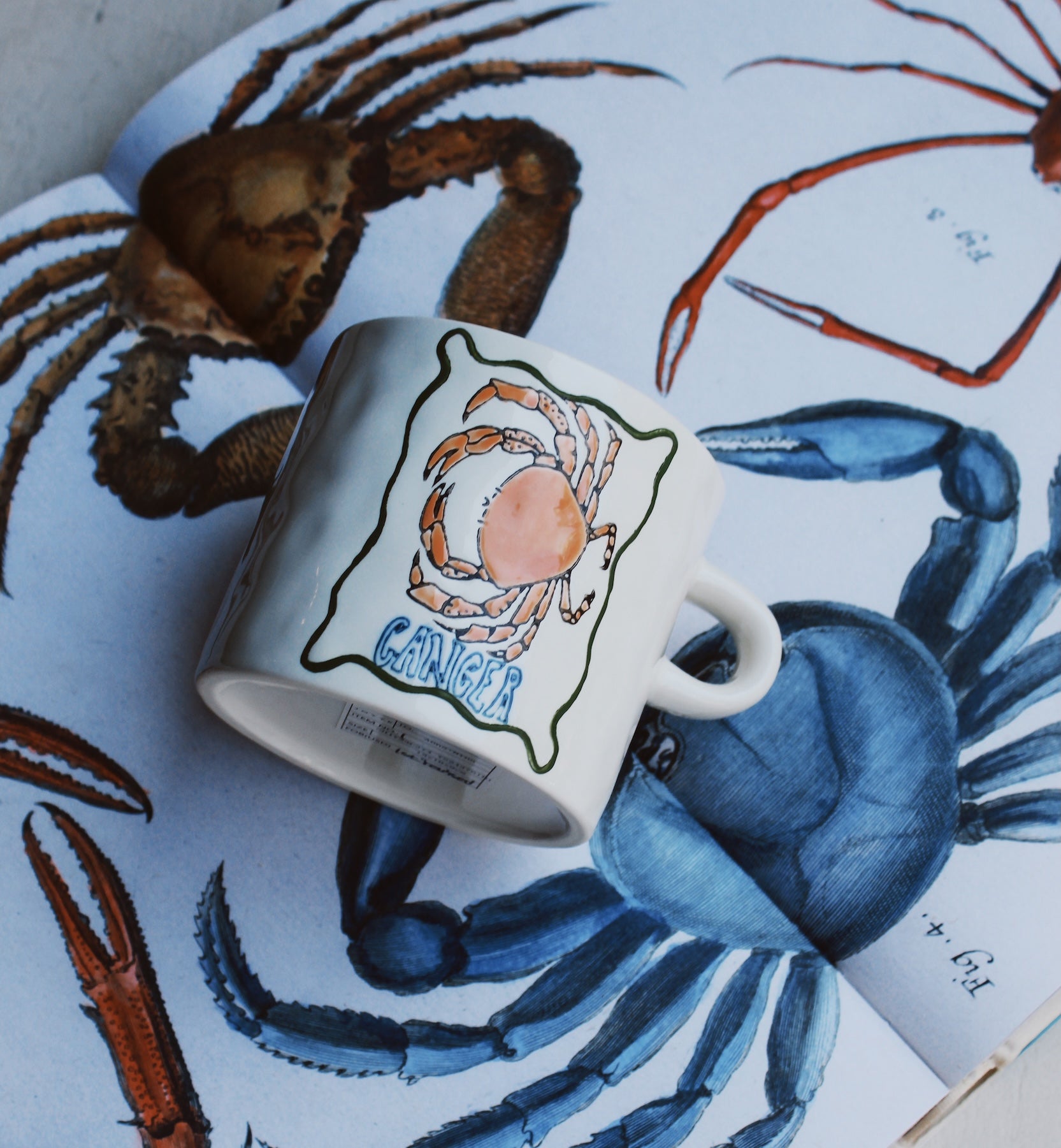 Zodiac tea mug Cancer