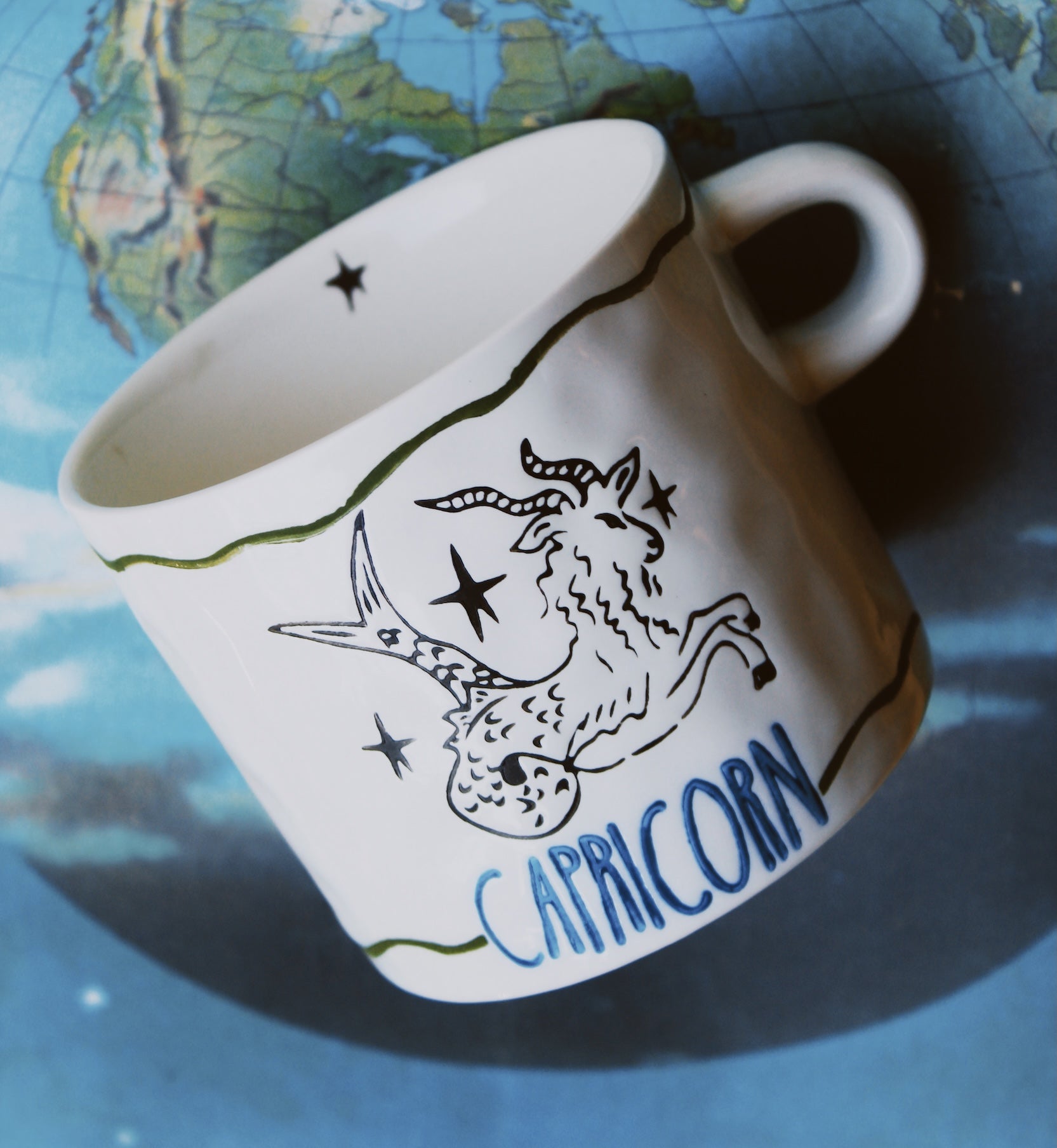Zodiac tea mug Capricorn