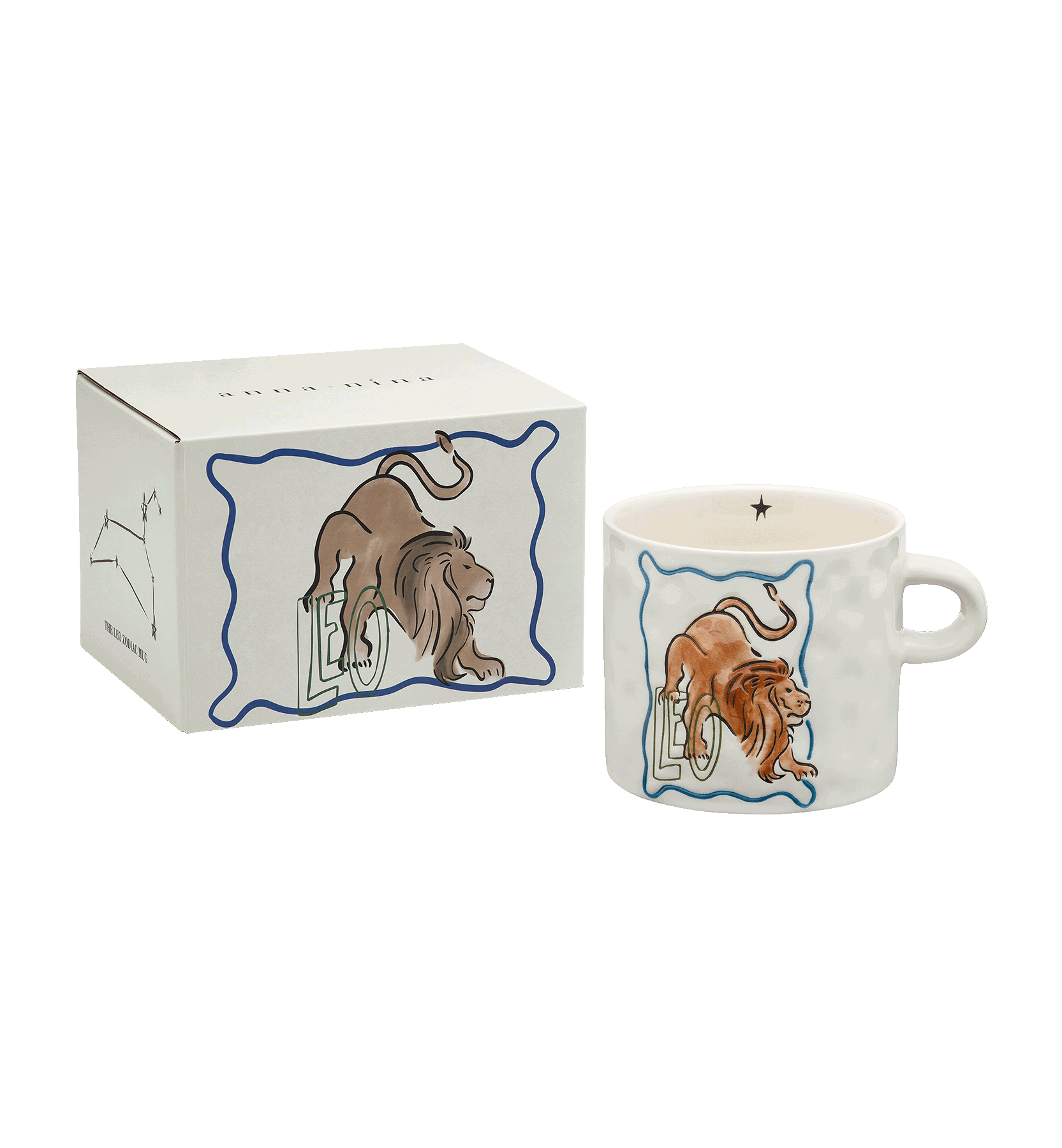 Zodiac tea mug leo