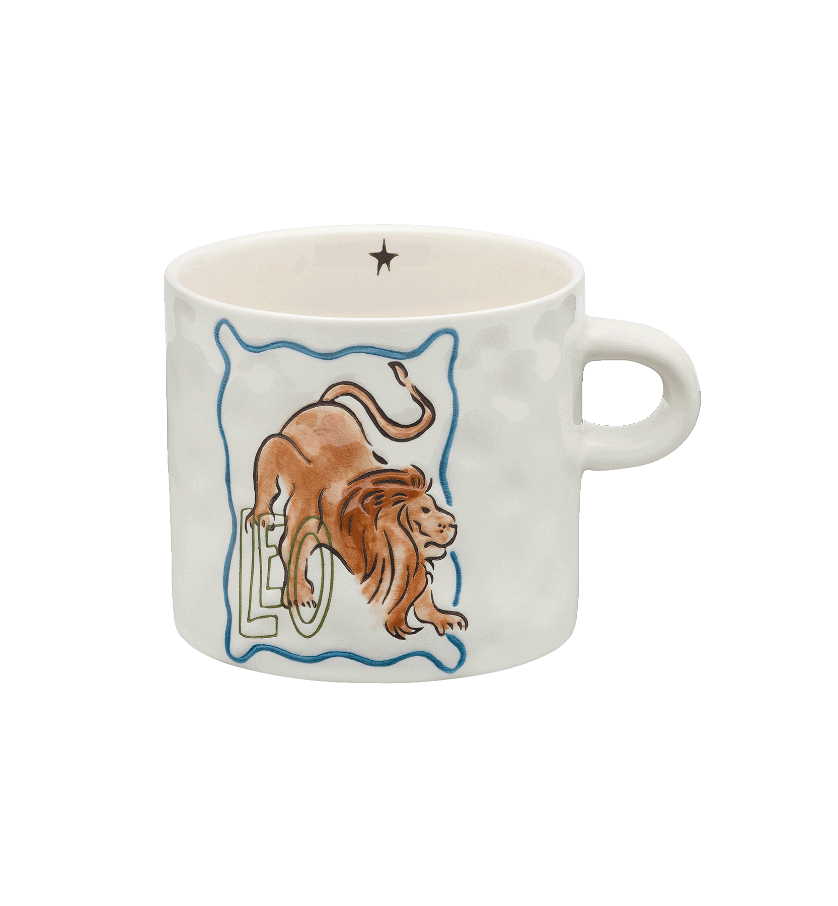 Zodiac tea mug leo