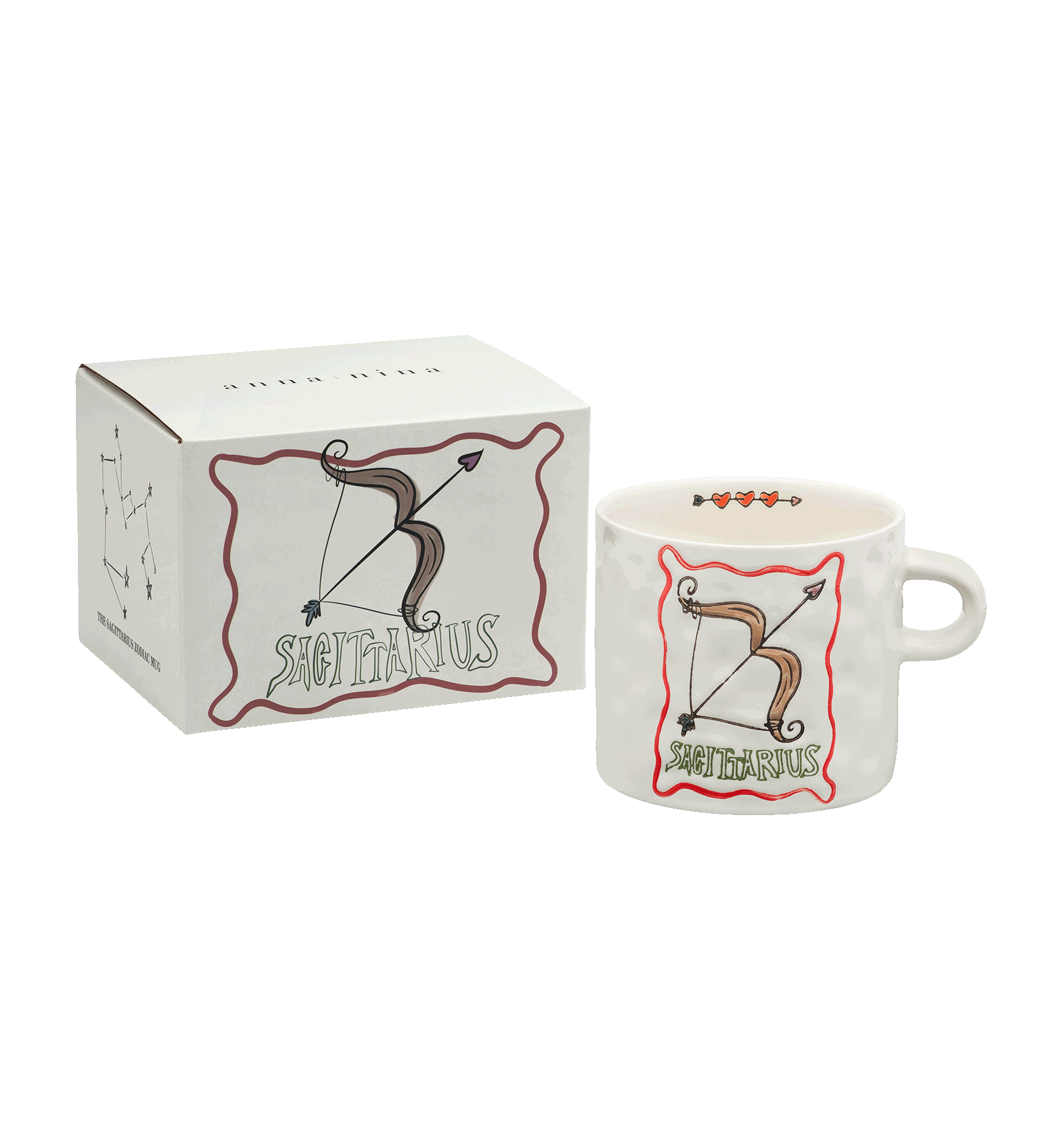 Zodiac tea mug sagittarius
