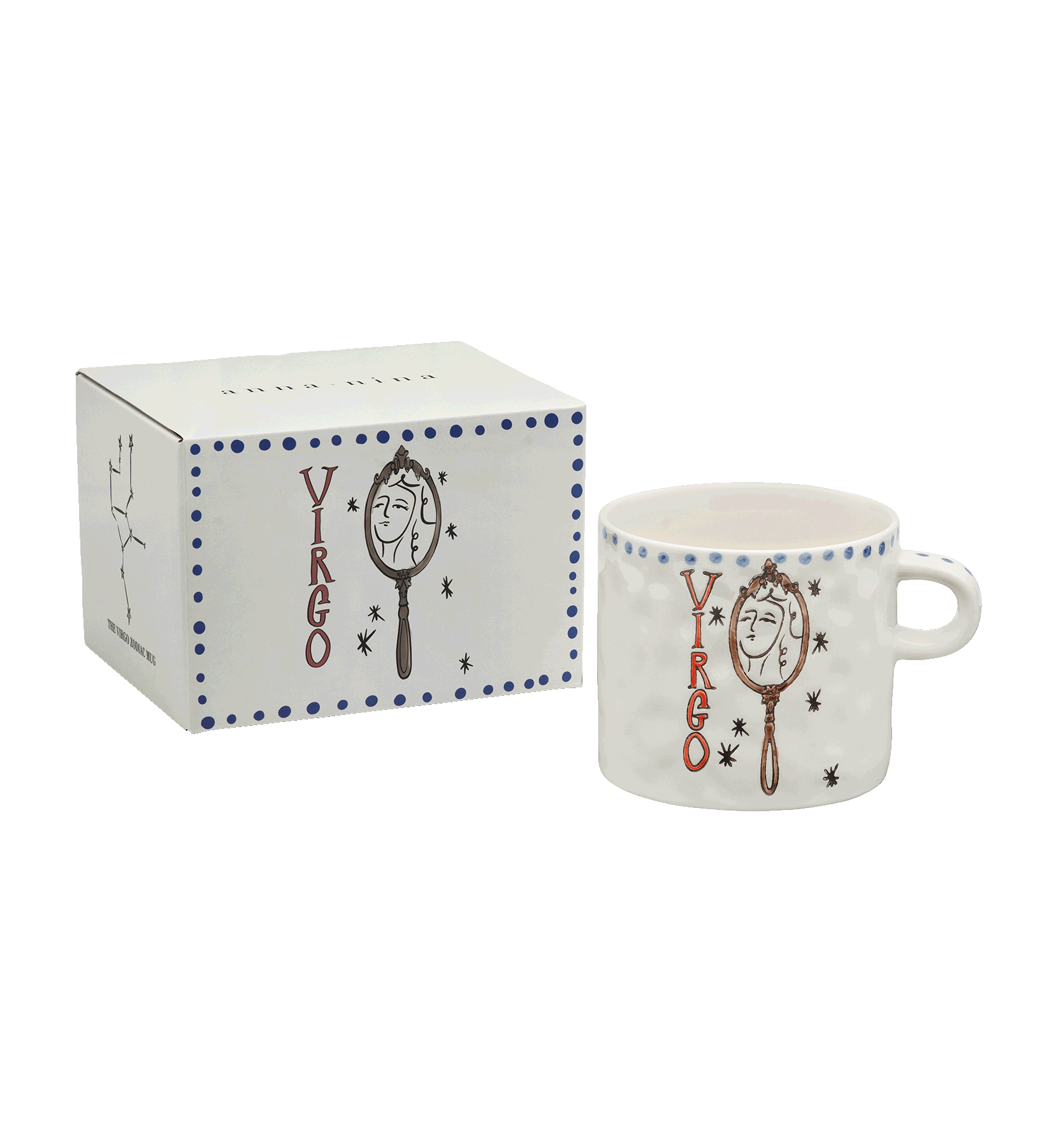 Zodiac tea mug virgo