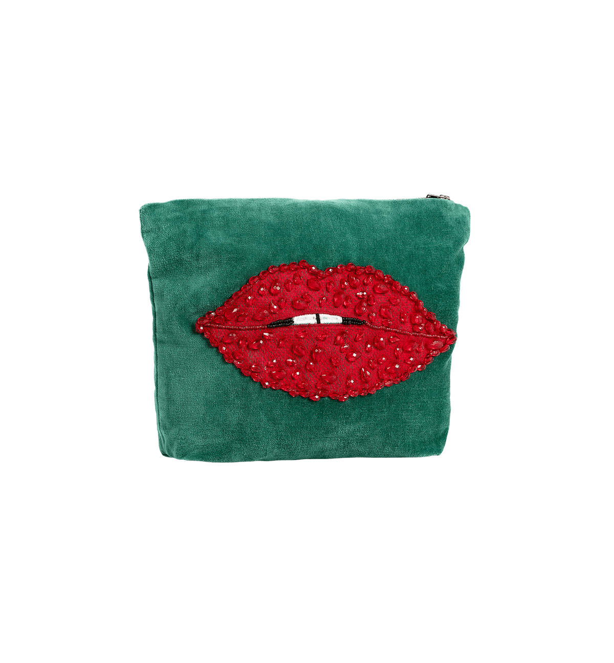 Beaded Pout Make-up Bag
