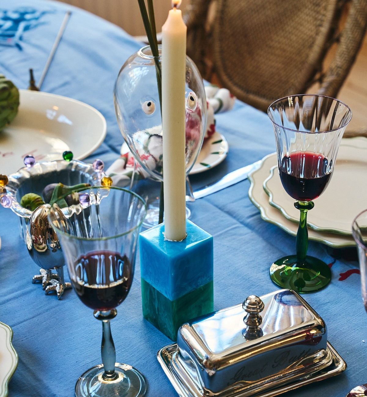 Basil Candle Holder