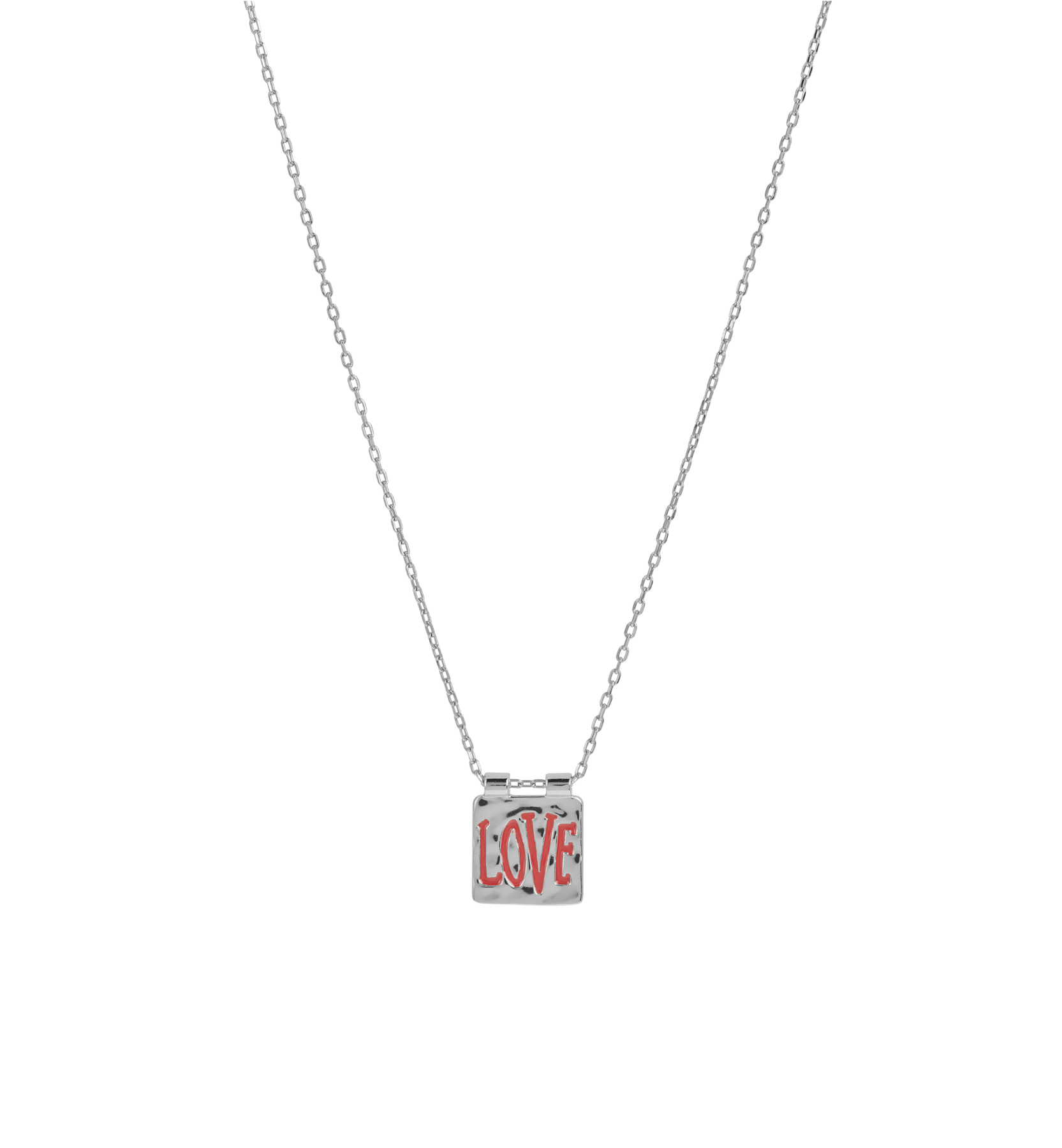 Love note necklace - Silver