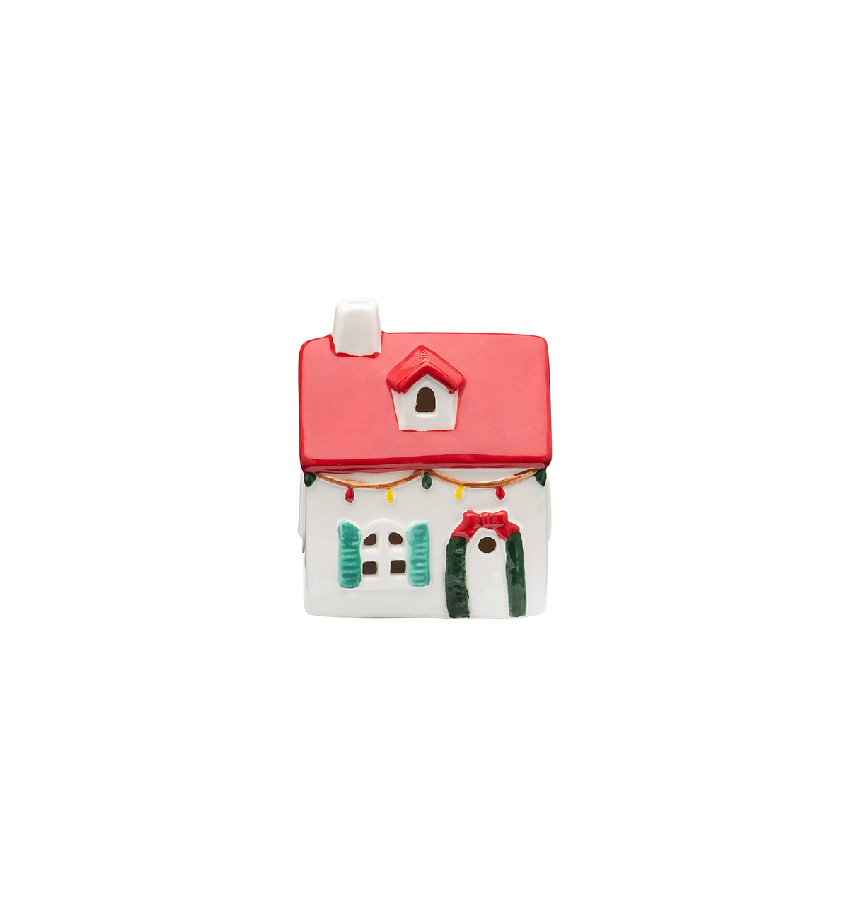 LED Santa’s glow cabin - Multicolour