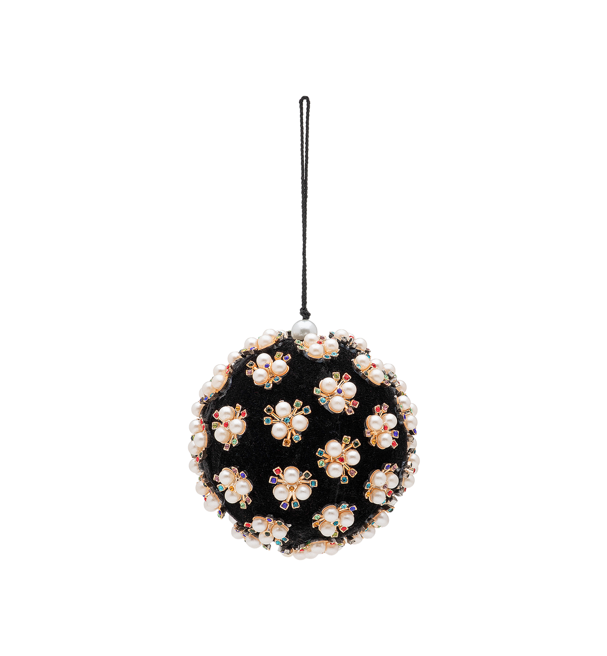 Pearly delight noir ornament - Black