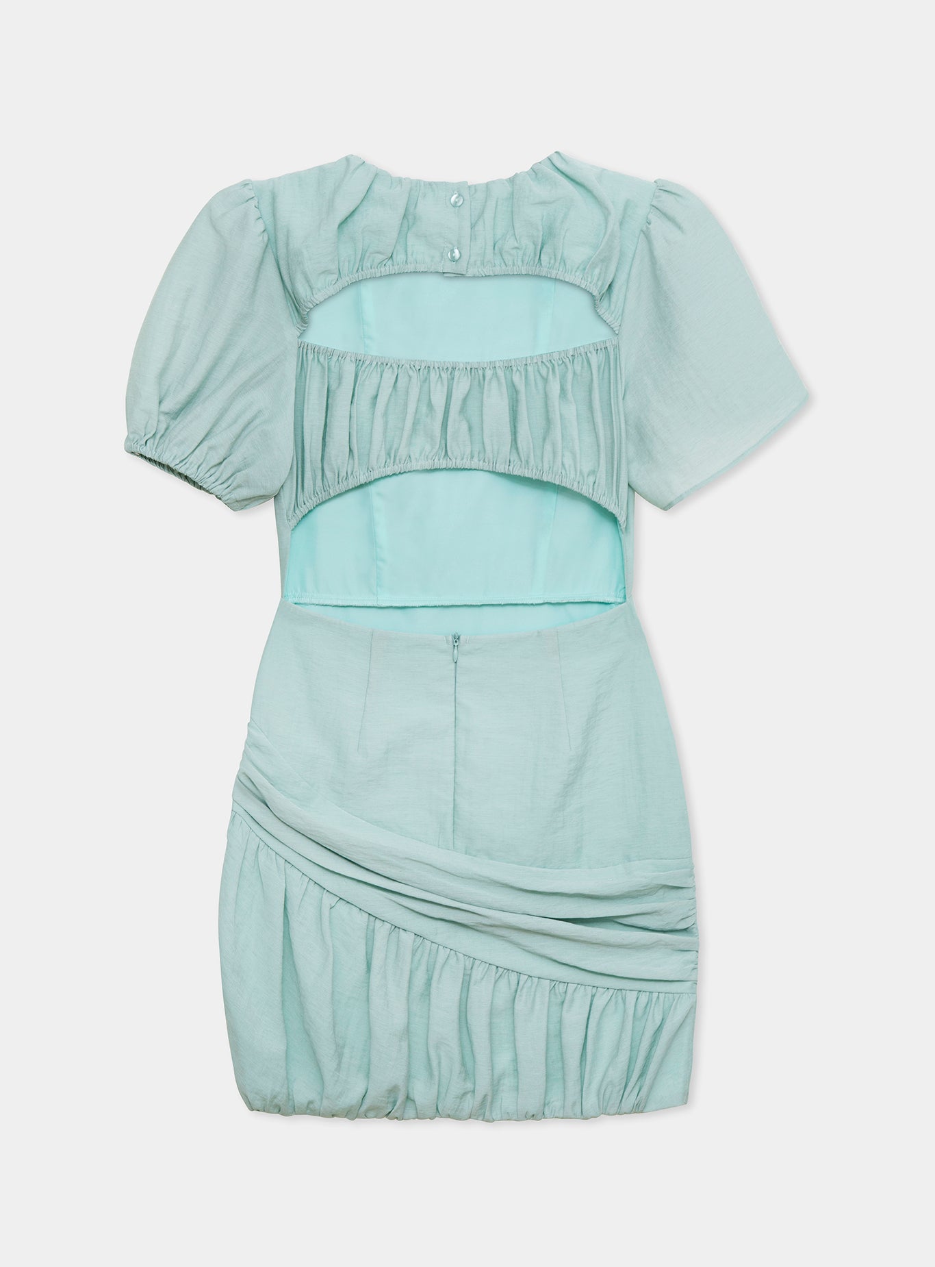 Carina short dress - Light blue
