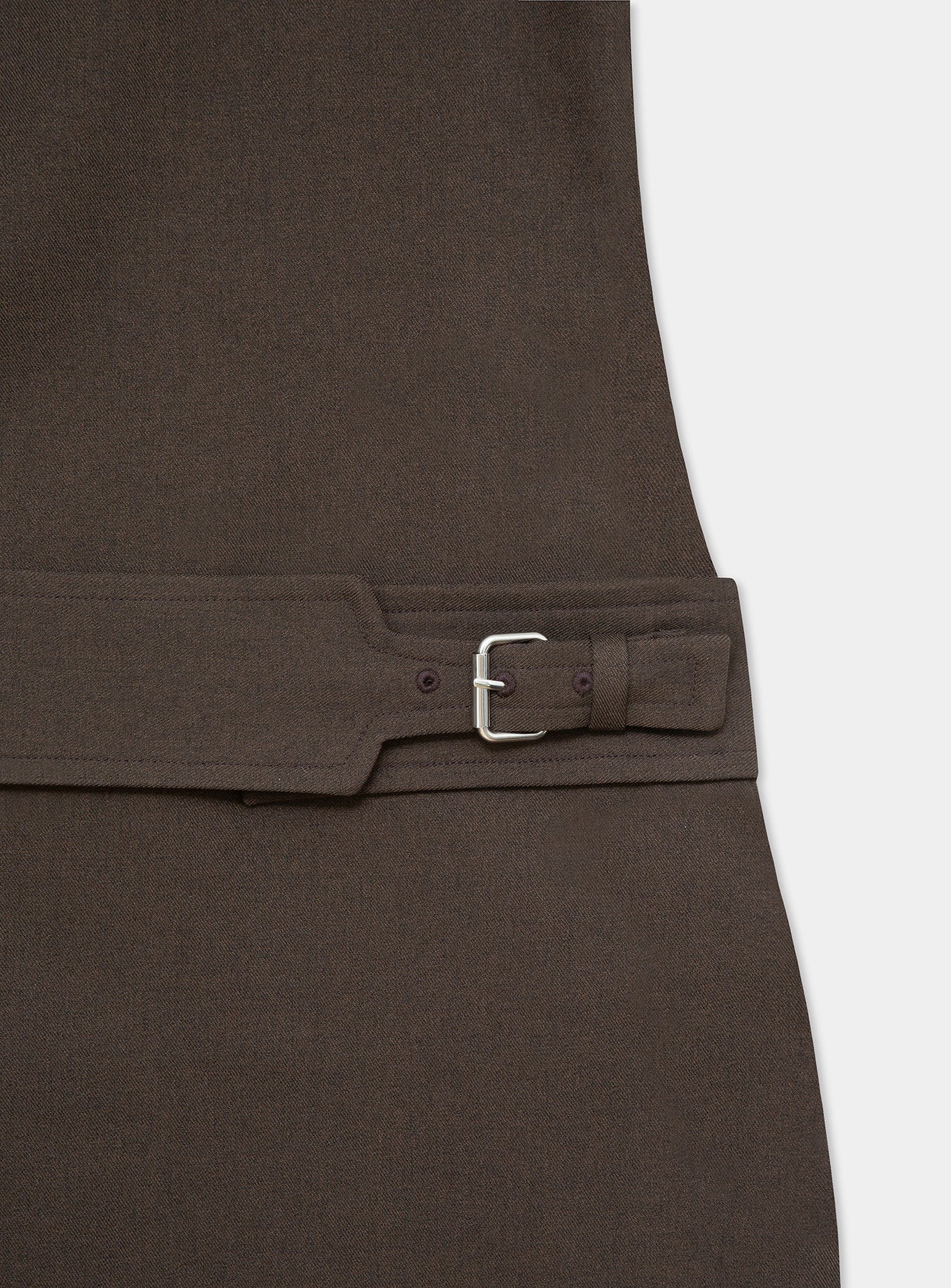 Zola short dress - Brown