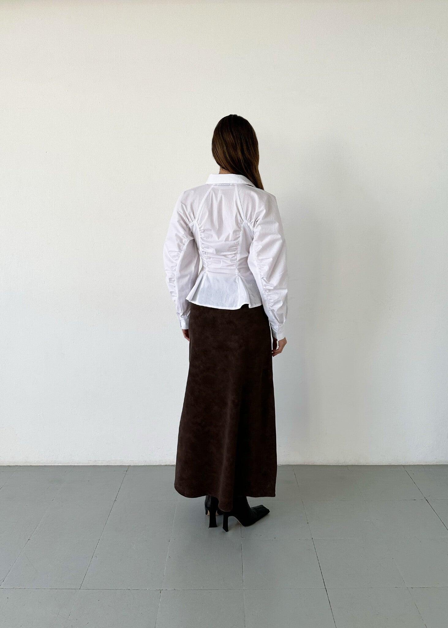 Belleville rushed shirt - Wit