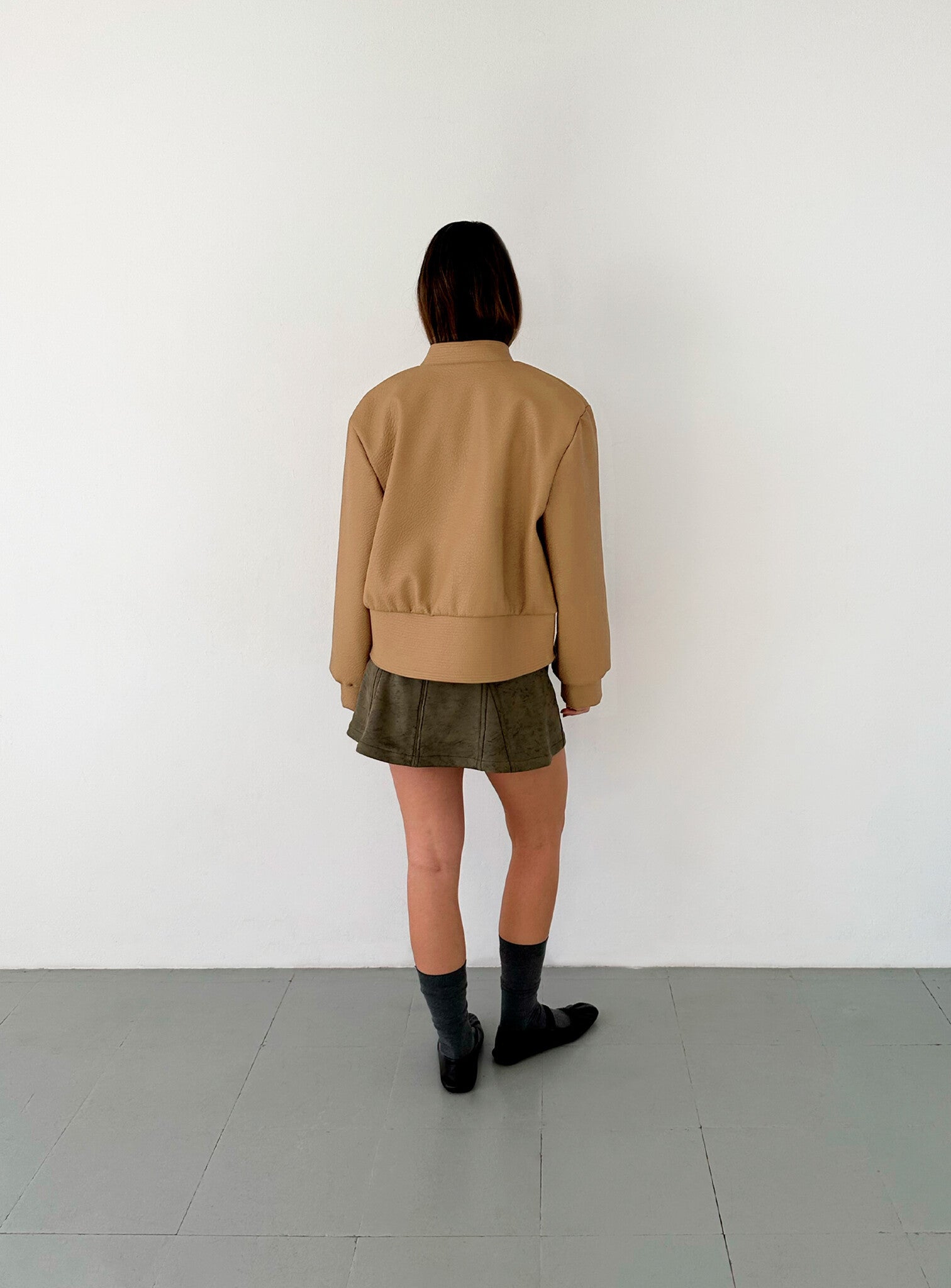 Freya bomber jacket - Camel