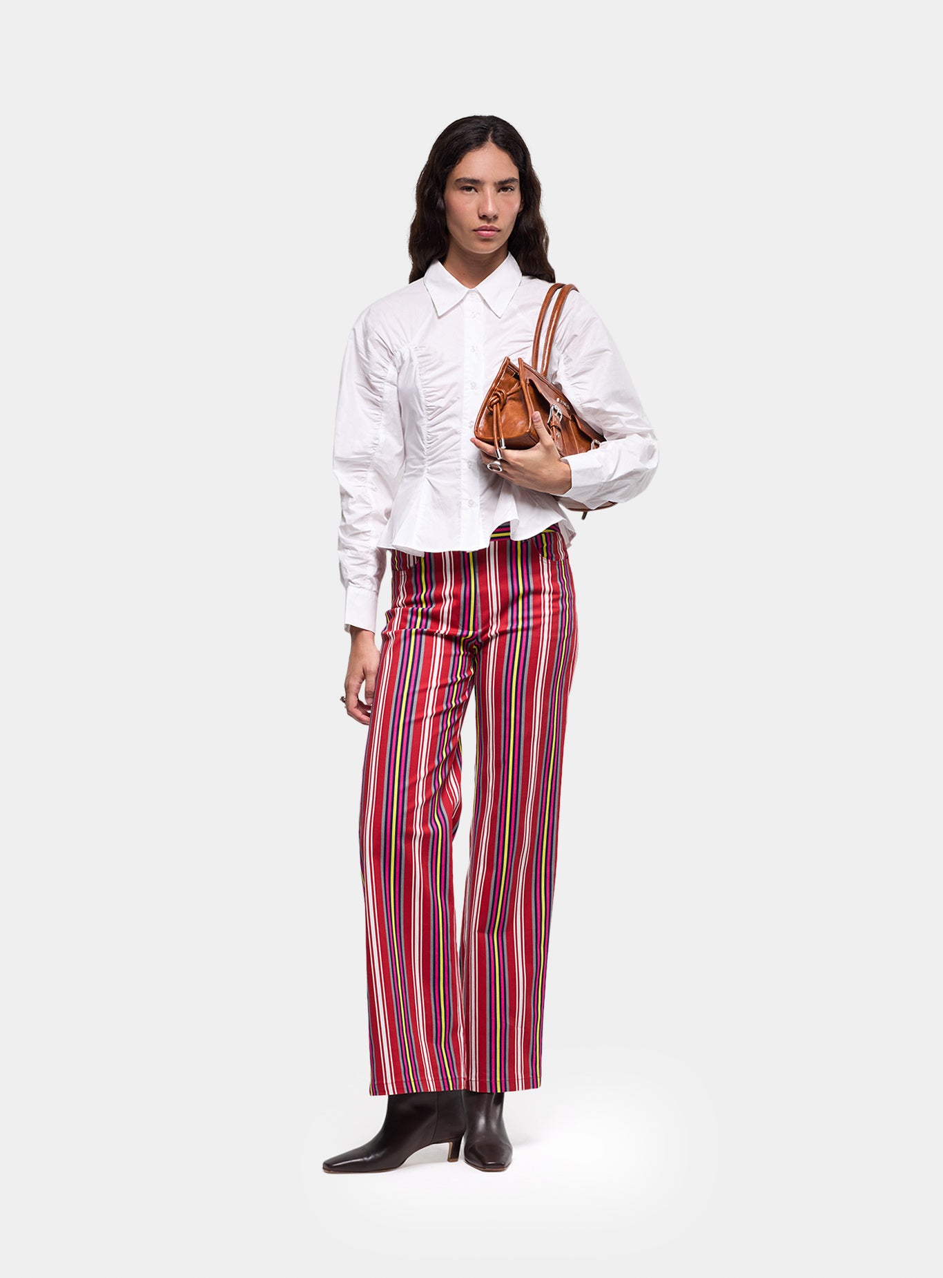 Belleville rushed shirt - Wit