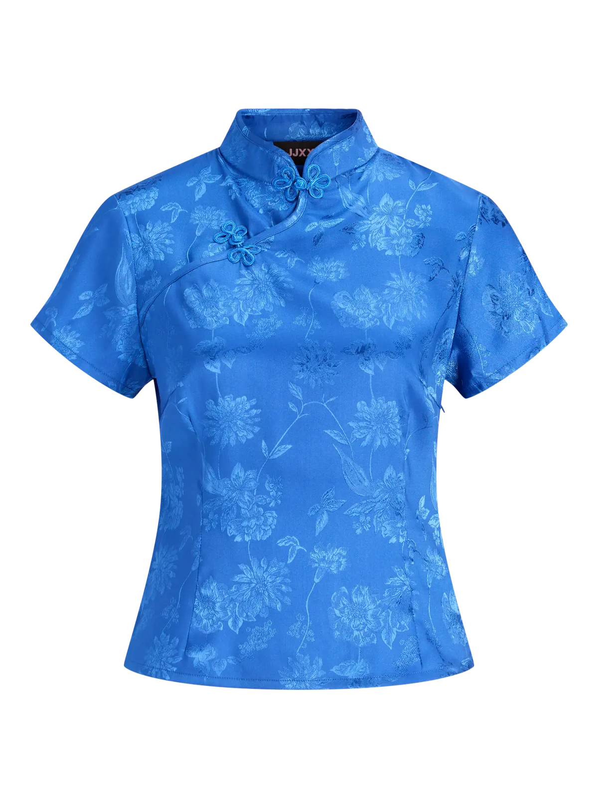 JXSIV MANDARIN SS TOP WVN - TRUE BLUE