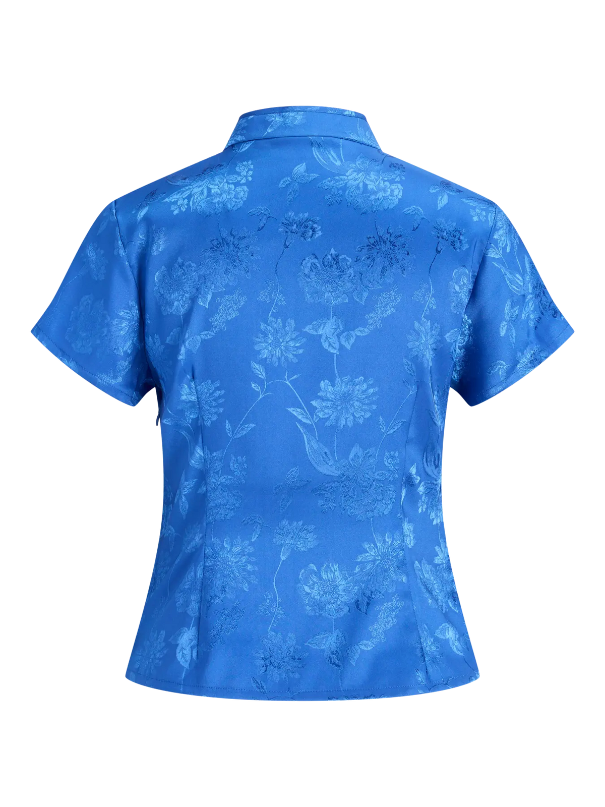 JXSIV MANDARIN SS TOP WVN - TRUE BLUE