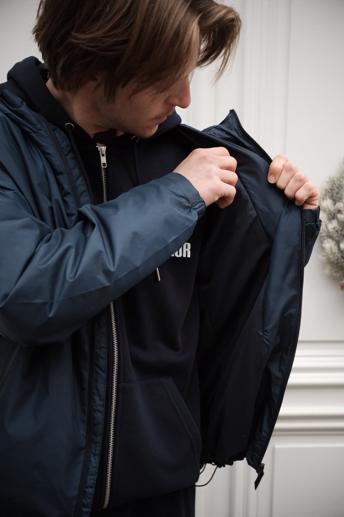 Miamor rain jacket - navy