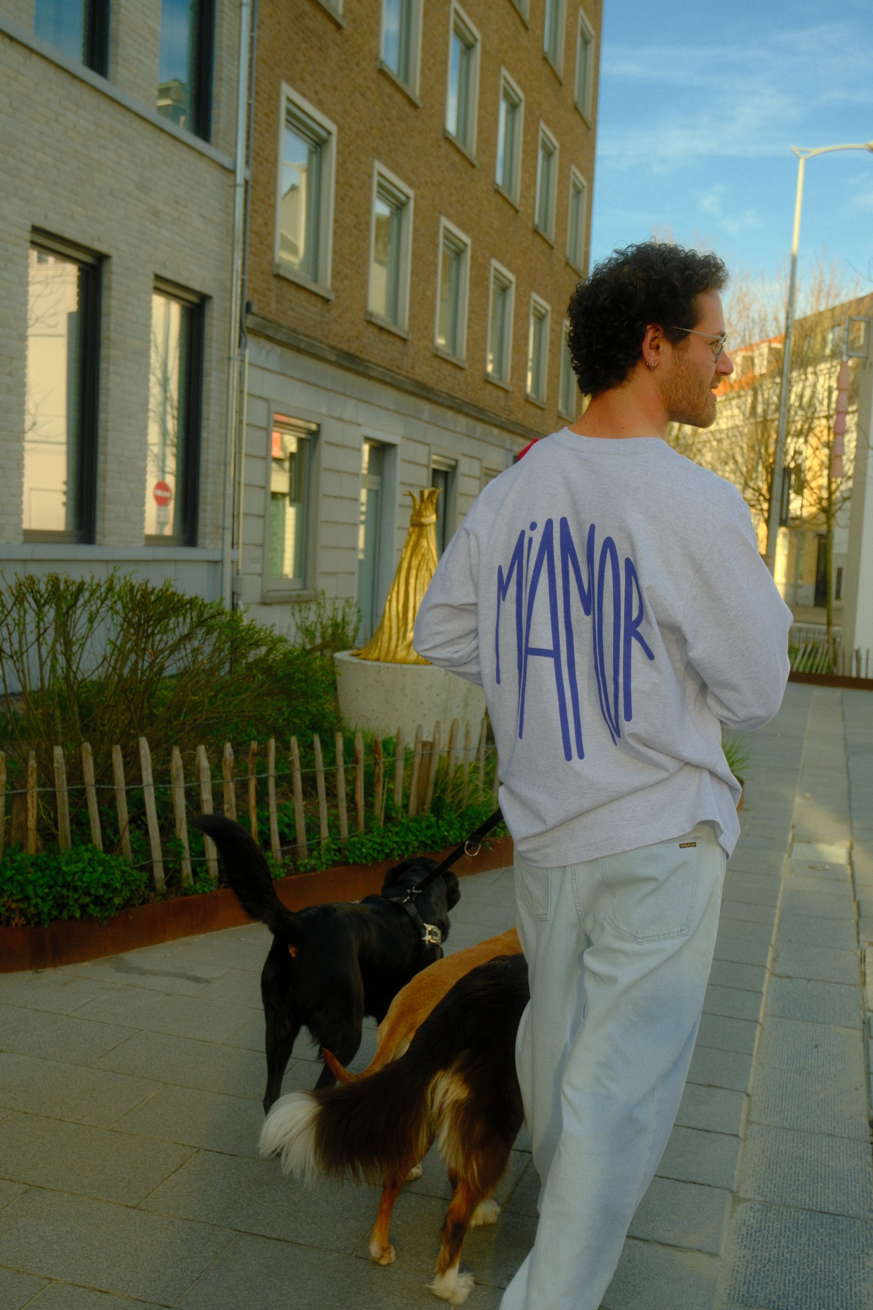 Miamor longsleeve supreme cool heather grey - Purple