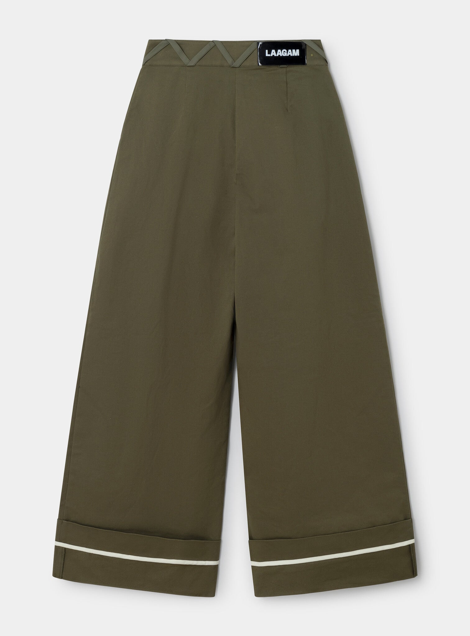 Jet getailleerde broek - Khaki