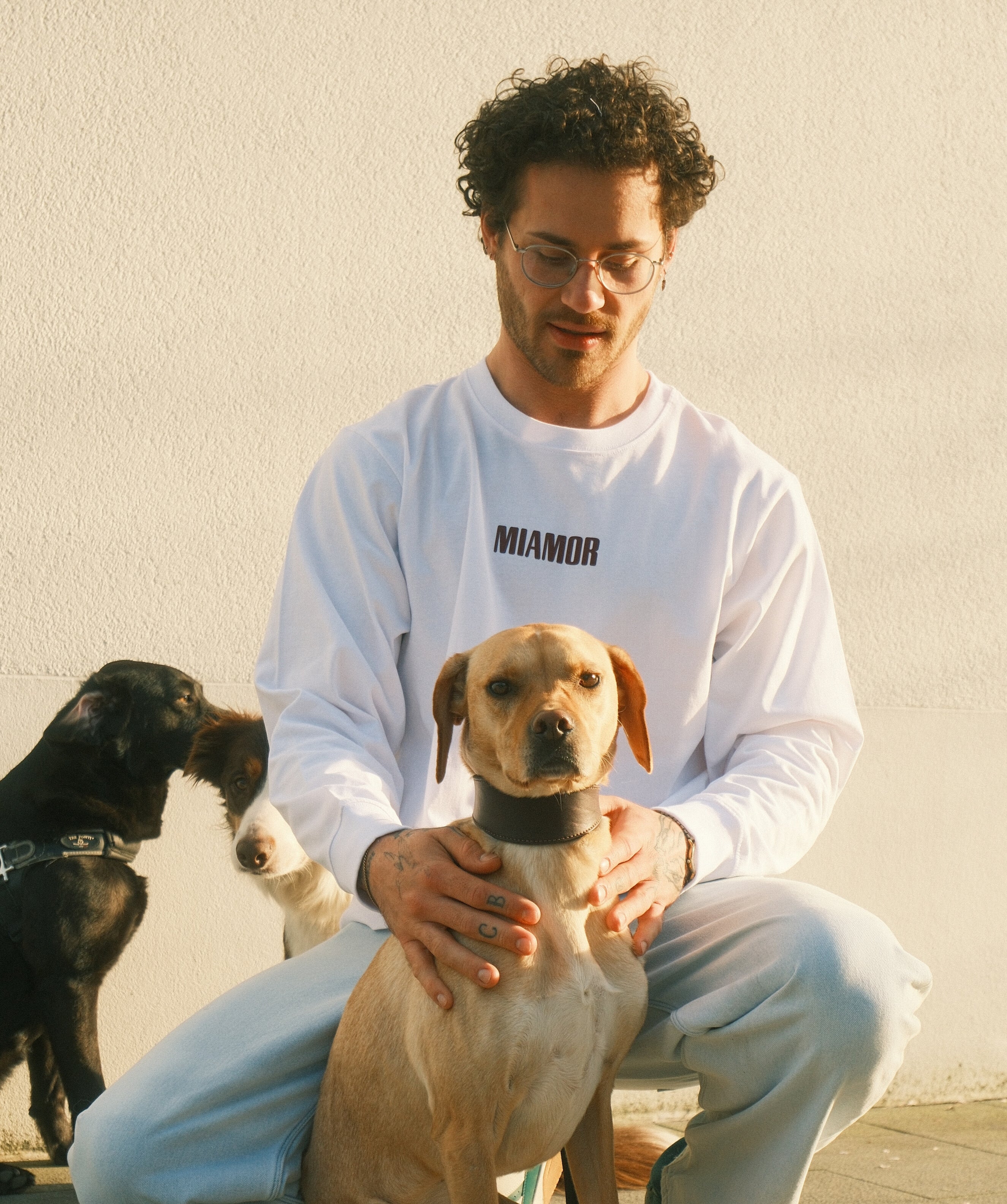 Miamor longsleeve supreme white - Burgundy