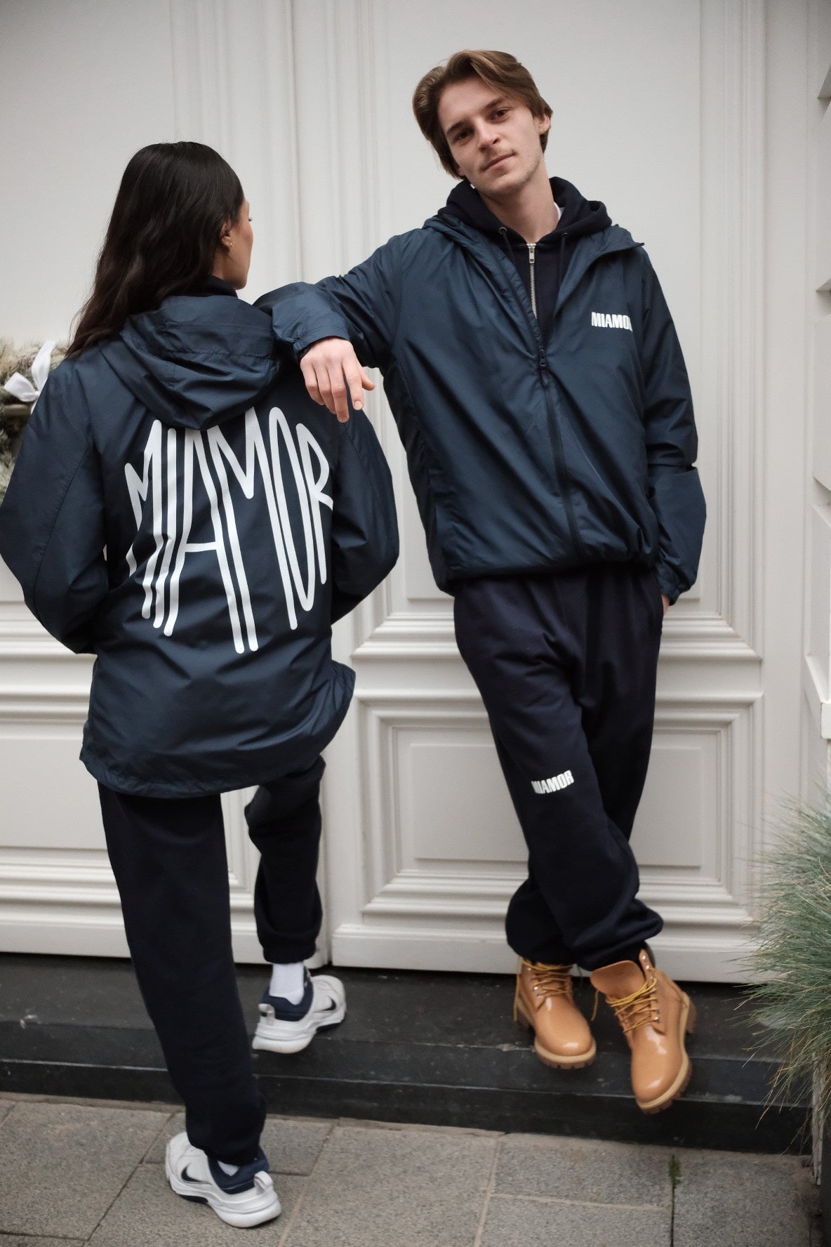 Miamor rain jacket - navy