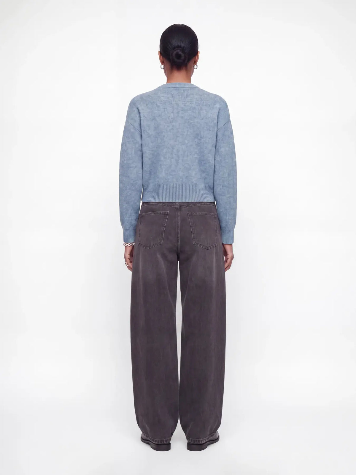 JXNATALIE DIVERSE CARDIGAN KNIT SN - COUNTRY BLUE