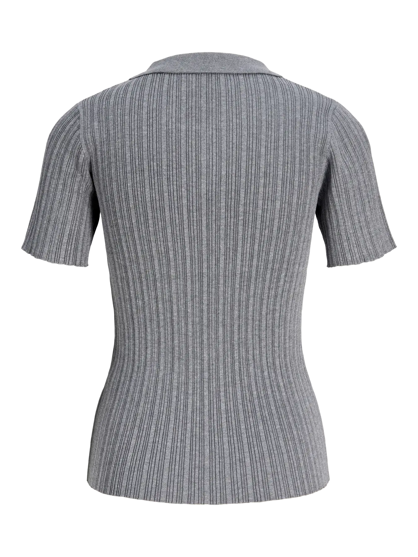 JXHADLEY POLO KNIT - MEDIUM GREY MELANGE