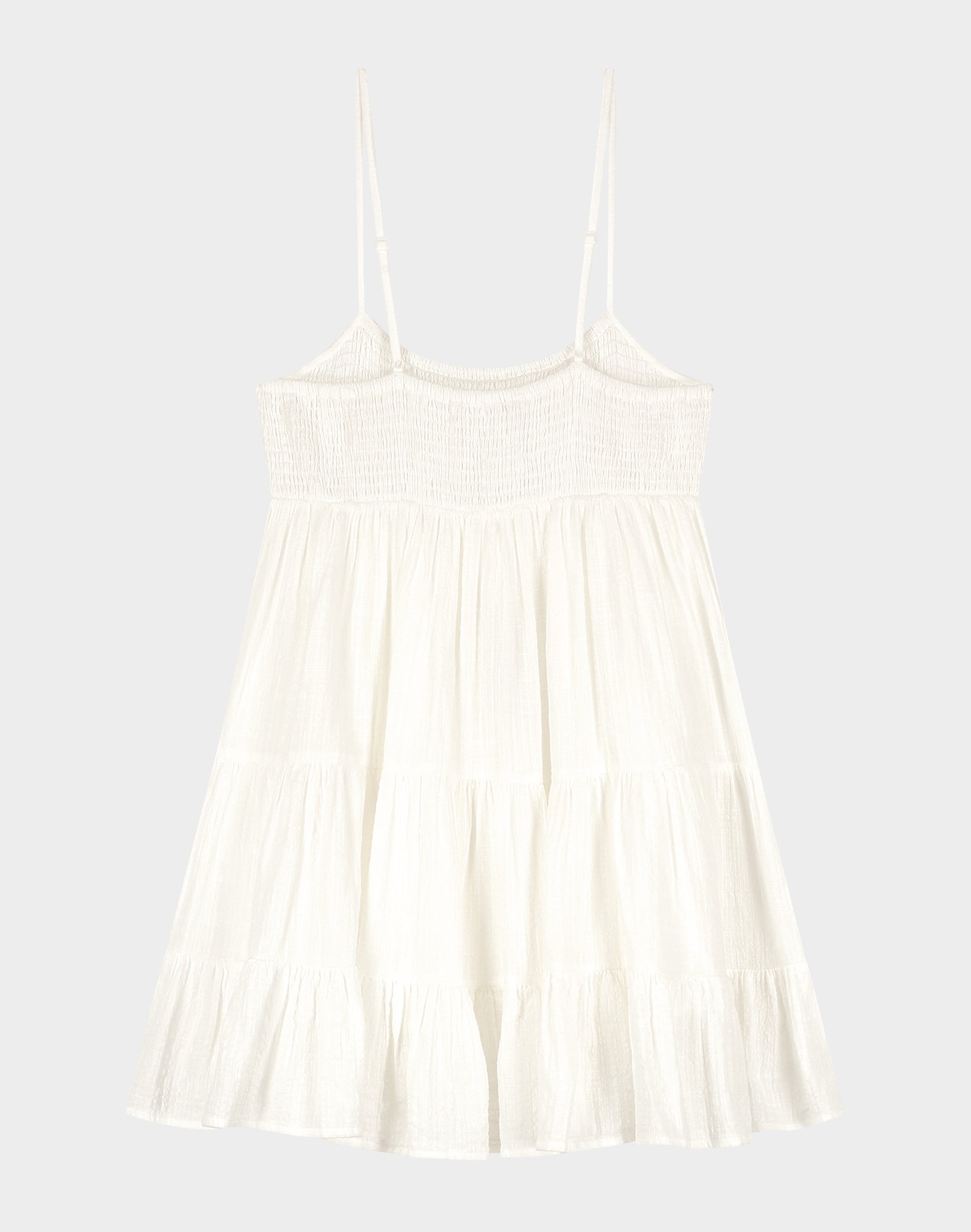 Kezia short dress - White