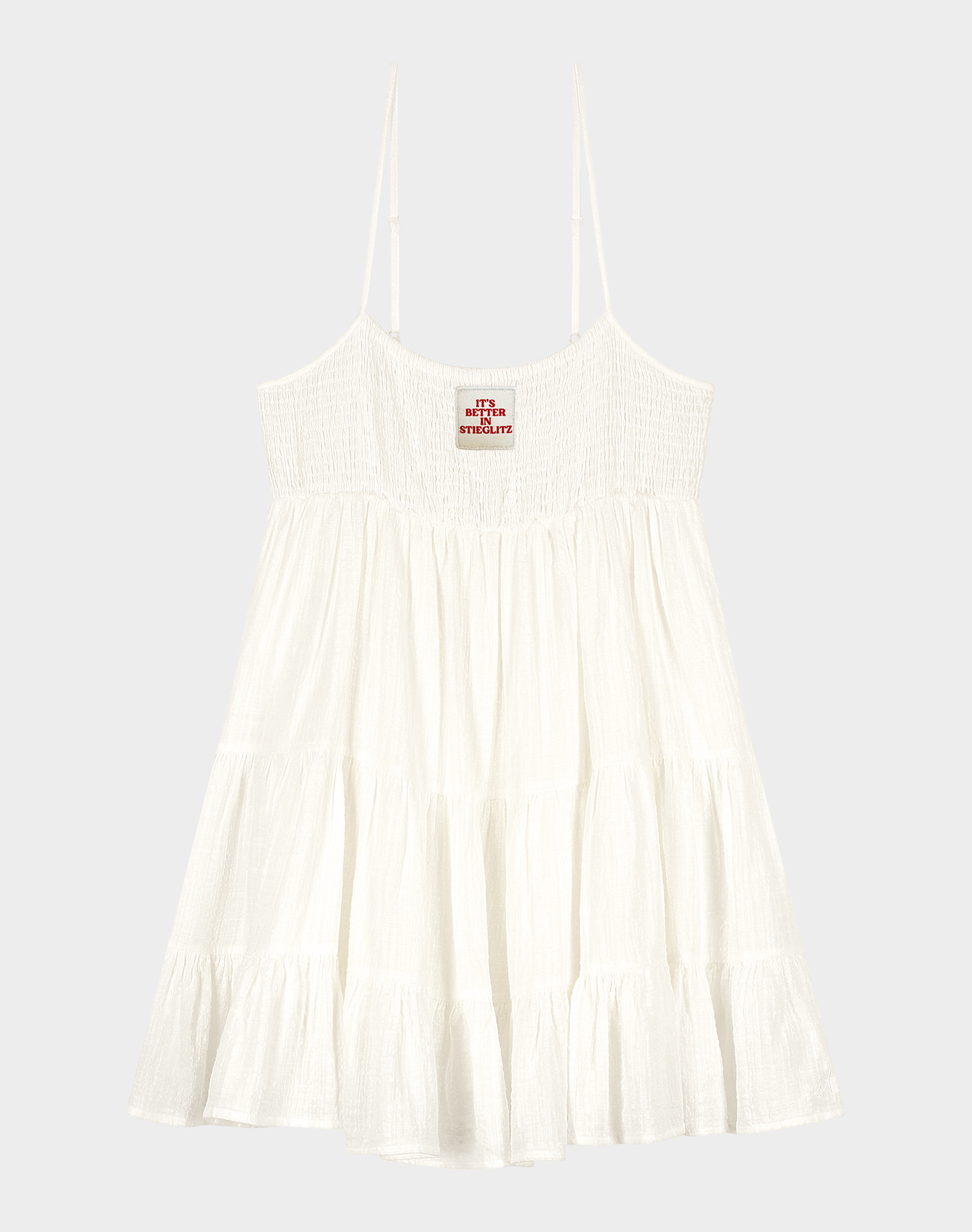 Kezia short dress - White