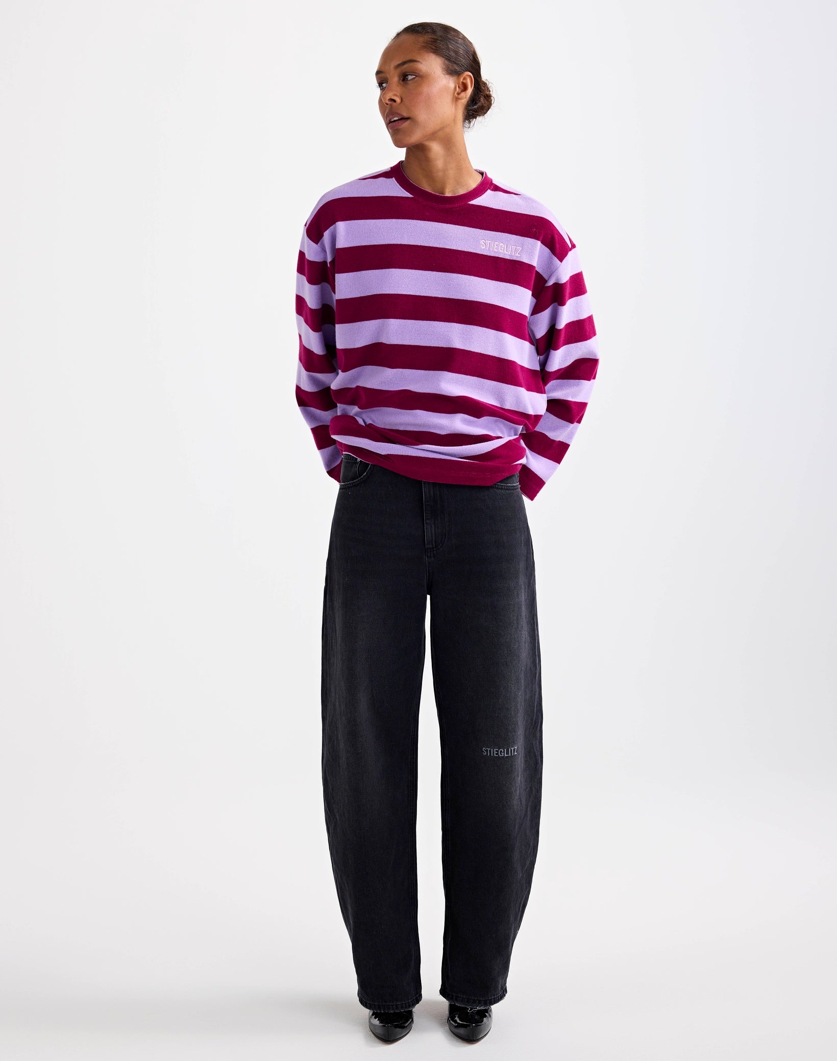 Sellie Terry Skate Longsleeve - Purple