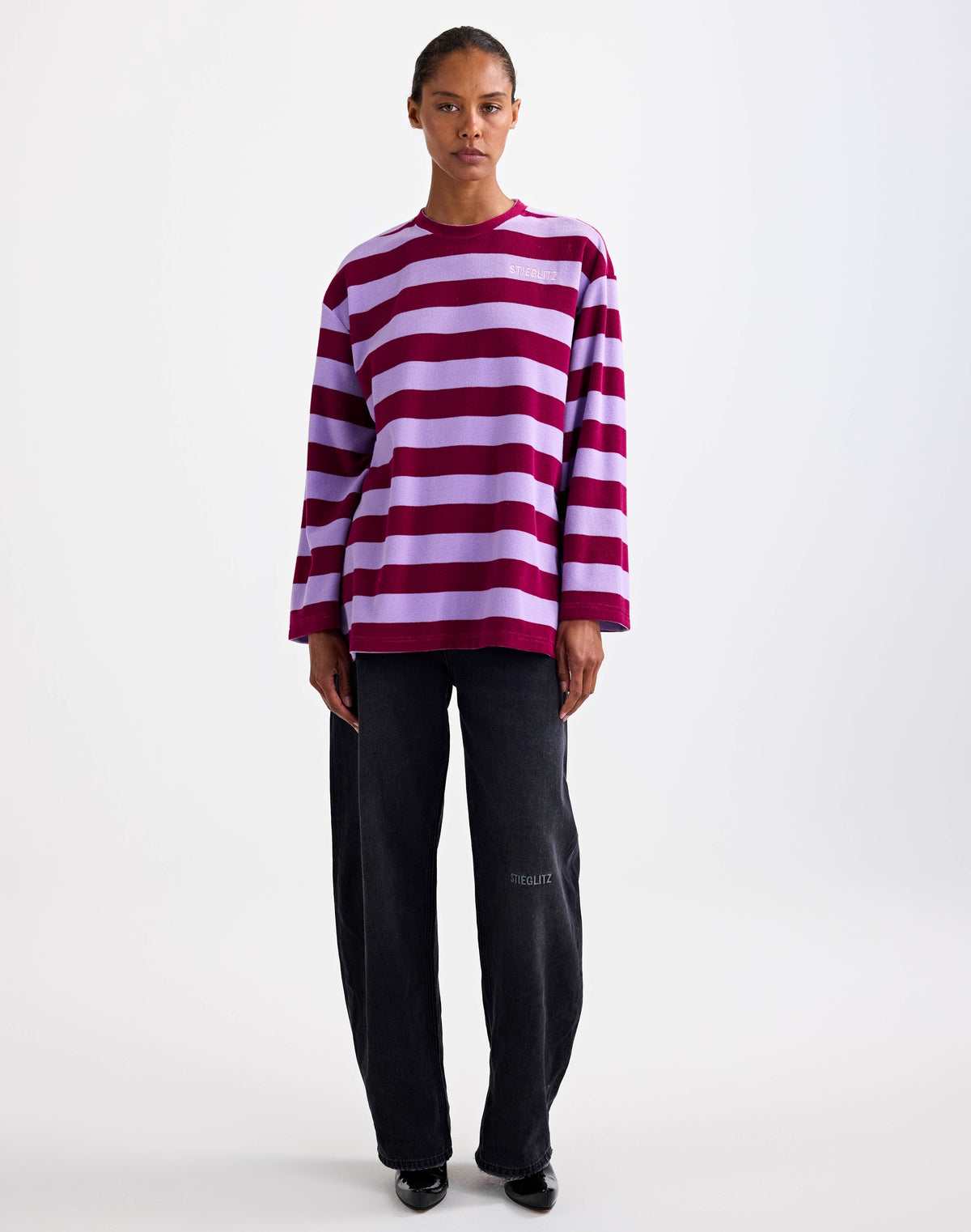 Sellie Terry Skate Longsleeve - Purple