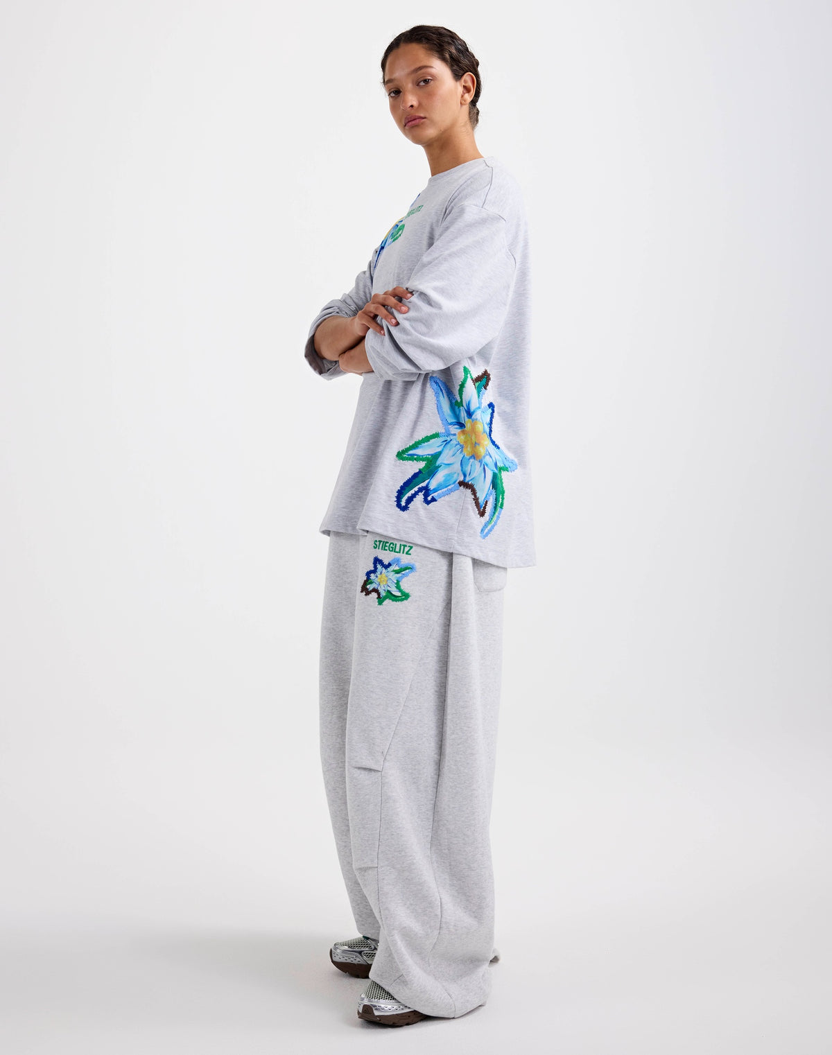 ELIZA BALLOON SWEATPANTS - GREY