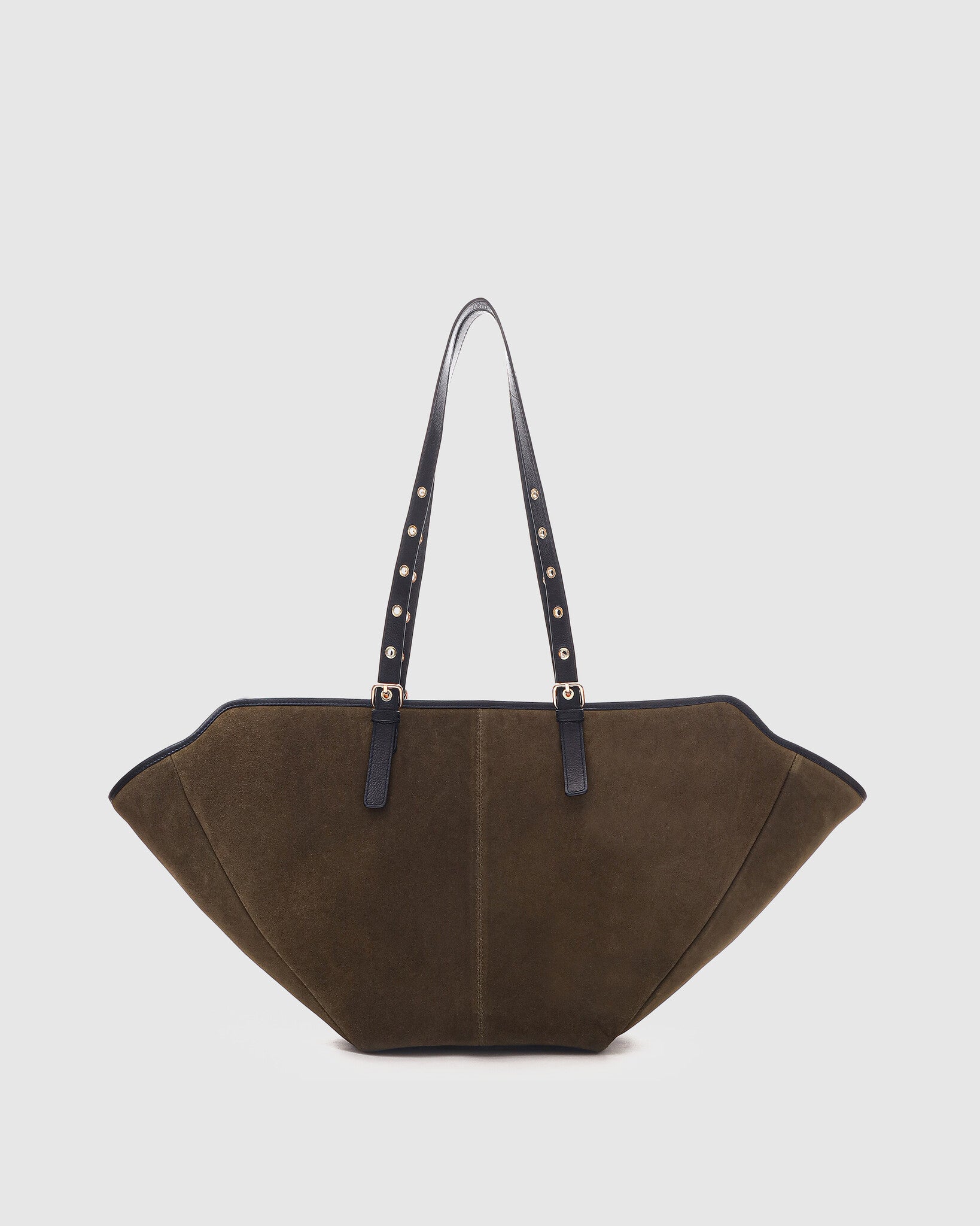 Nora suede bag - Dark olive