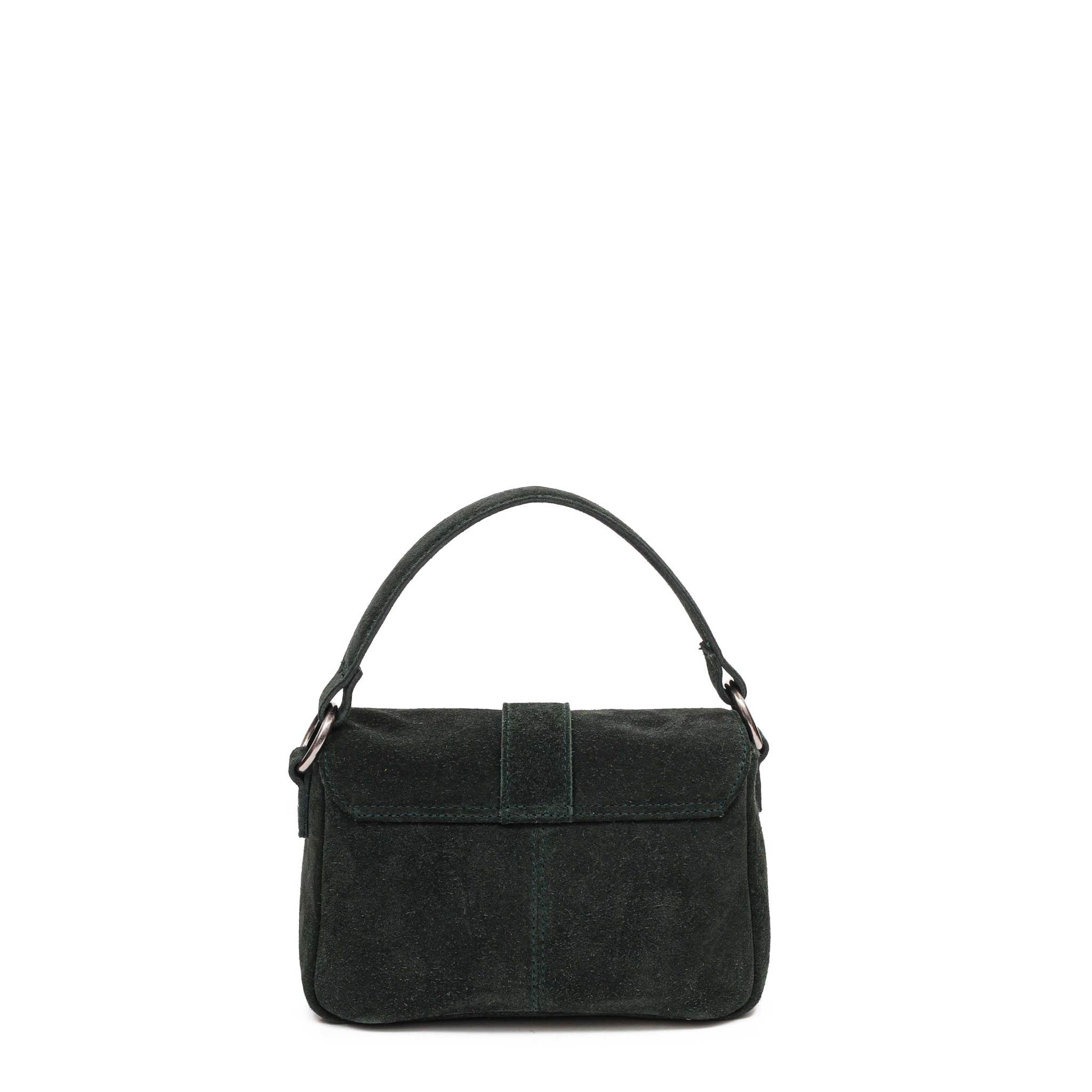 Small Honey Buckle Suede - Dark Green