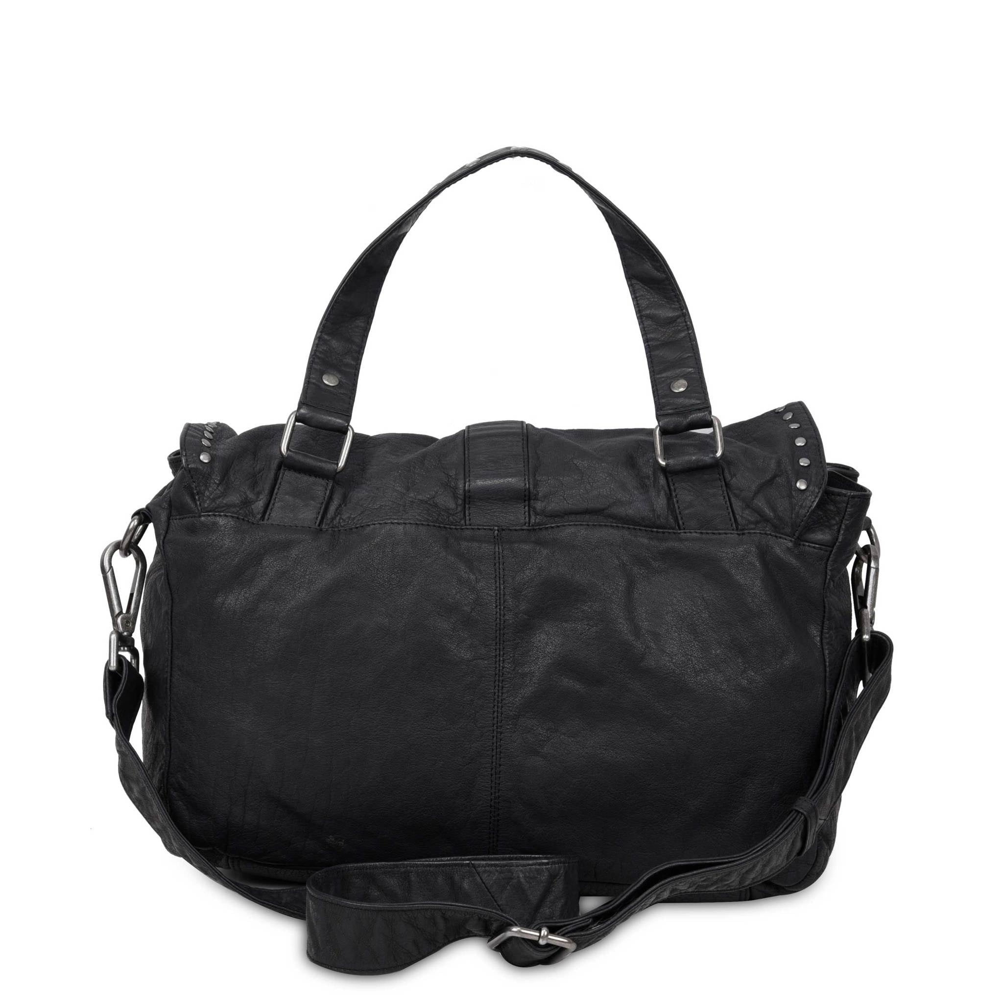 Maxi Honey Rivet WashedBlack w. Antique Silver