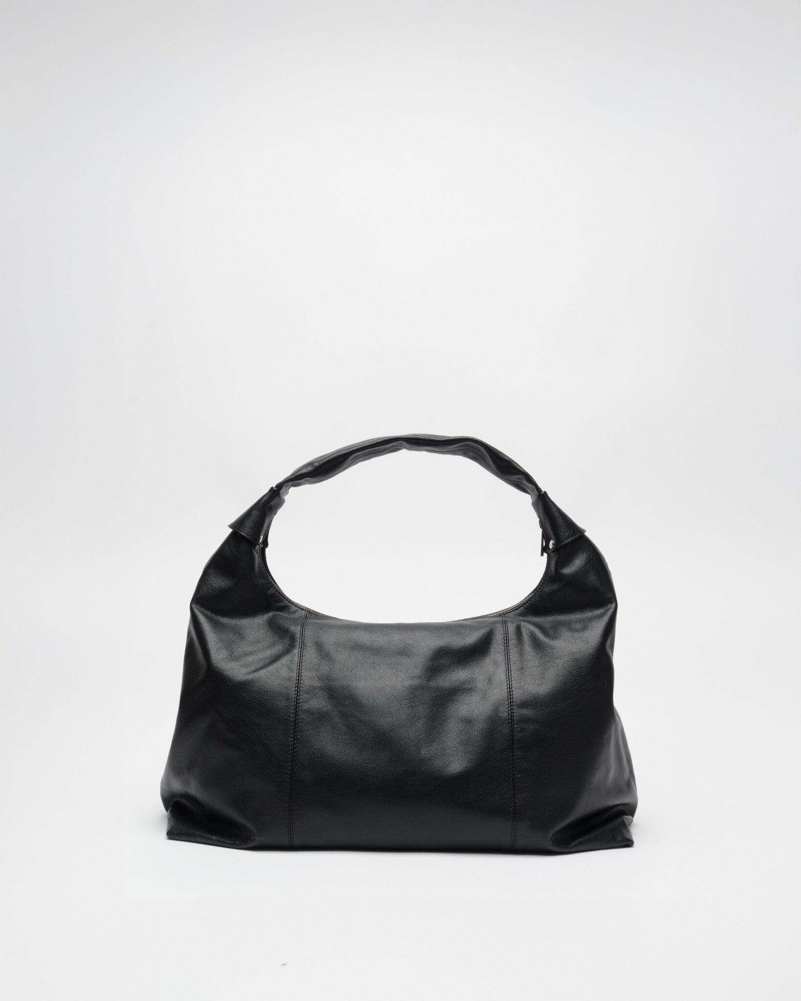 Maxi dandy braided bag - Mountain black