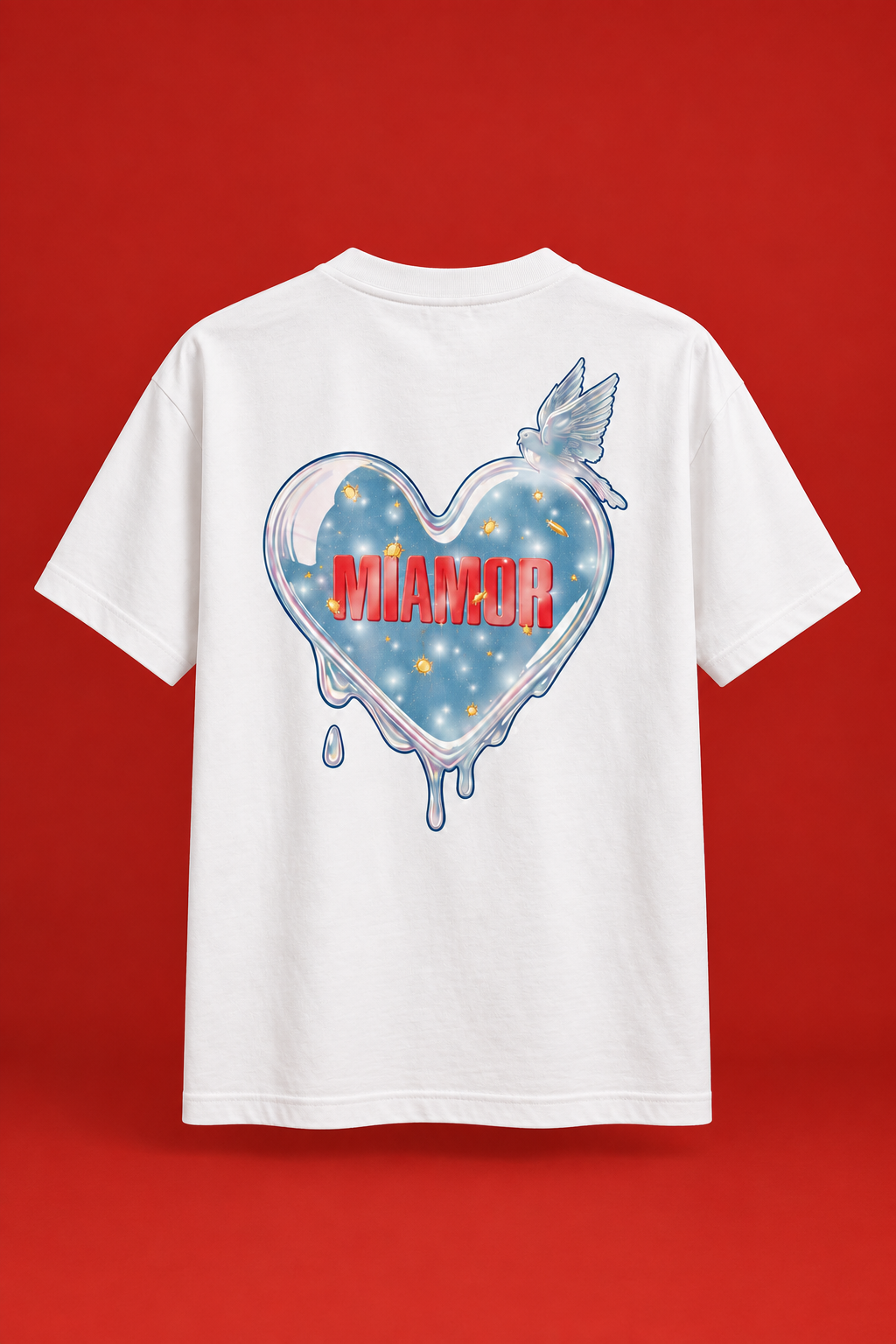 Miamor x Summer edition - unisex heavy tee - Palomita