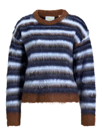 JXCALISTA CREW NECK KNIT - CARAFE