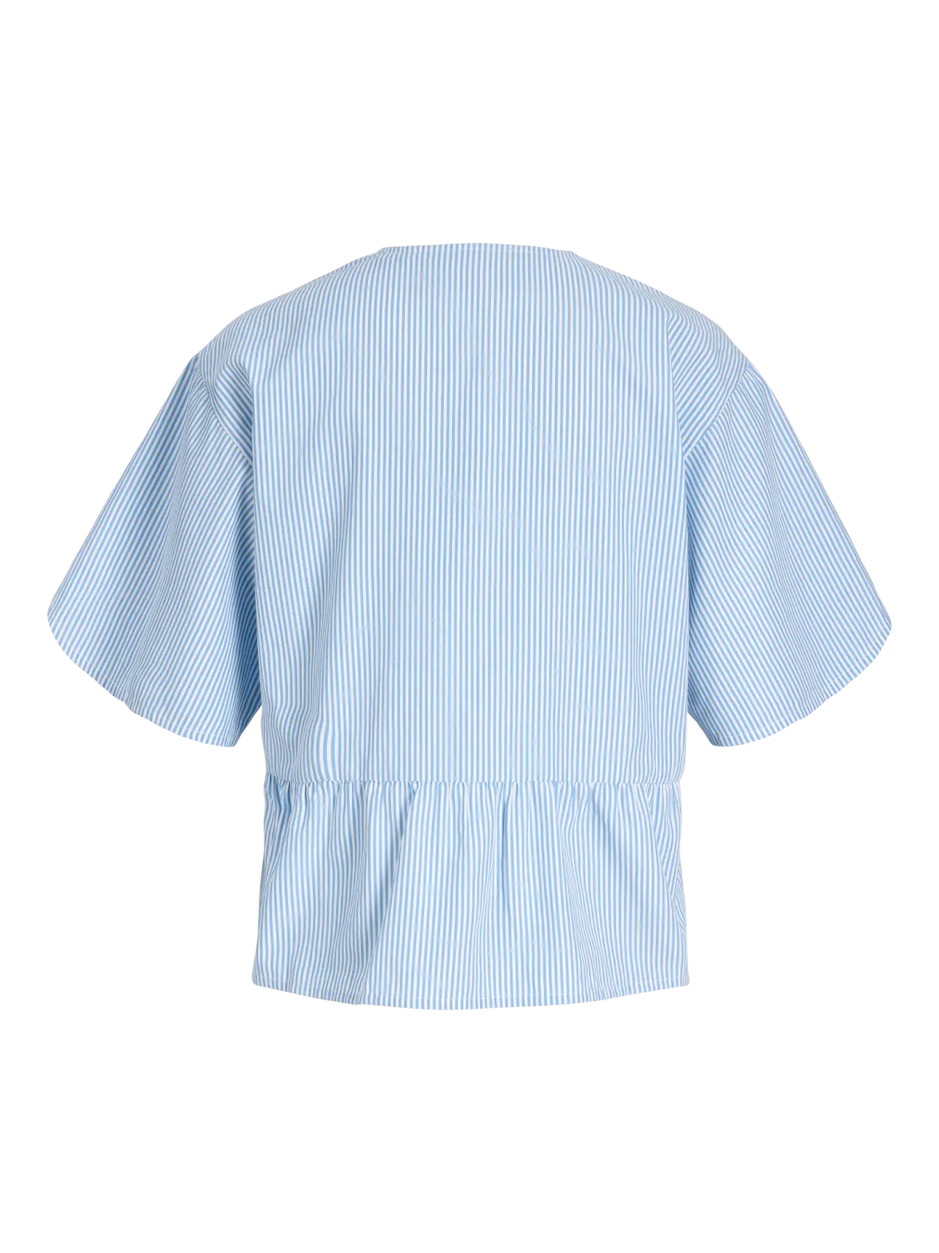 JXCARO POPLIN BLOUSE - BLISSFULL BLUE/ WHITE