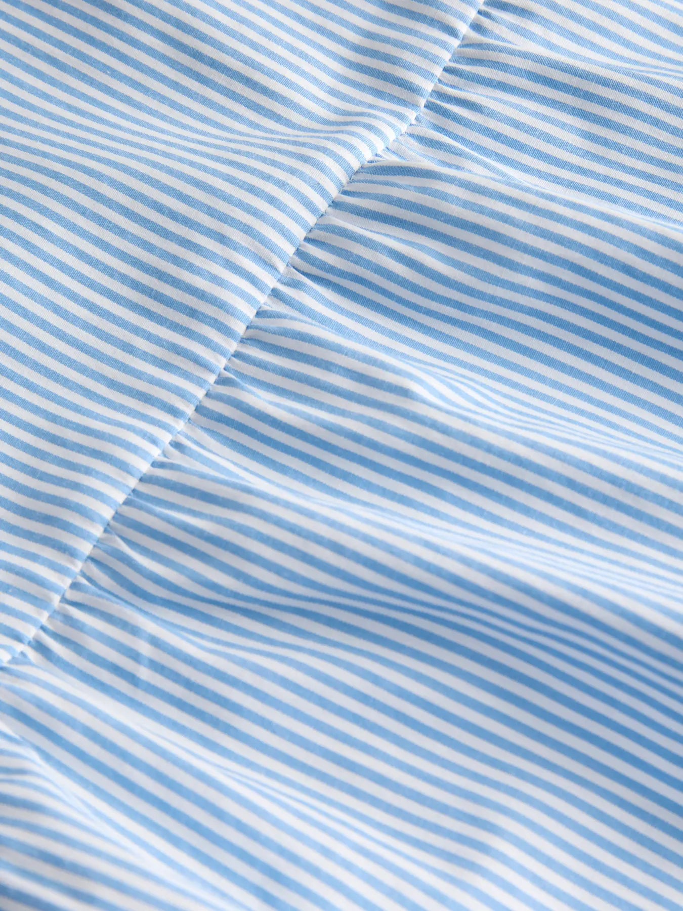JXCARO POPLIN BLOUSE - BLISSFULL BLUE/ WHITE