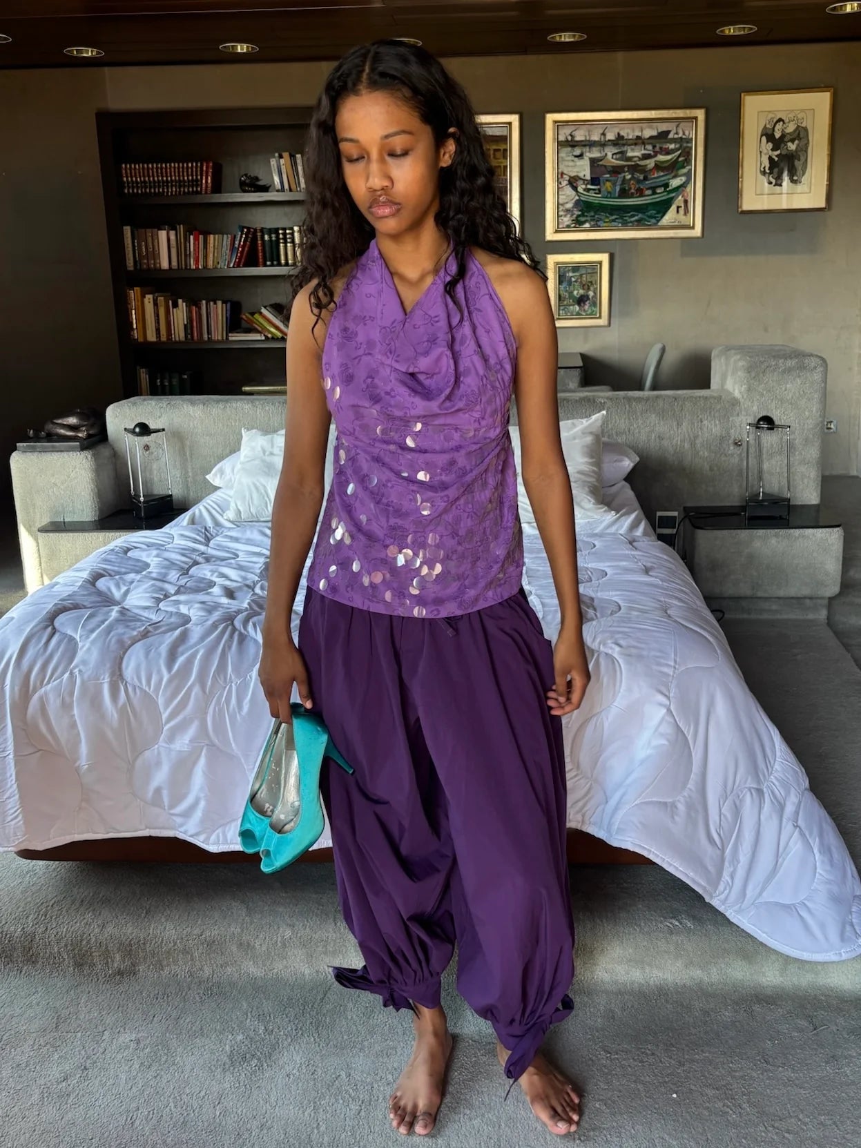 Magnolia amethyst pants - Purple