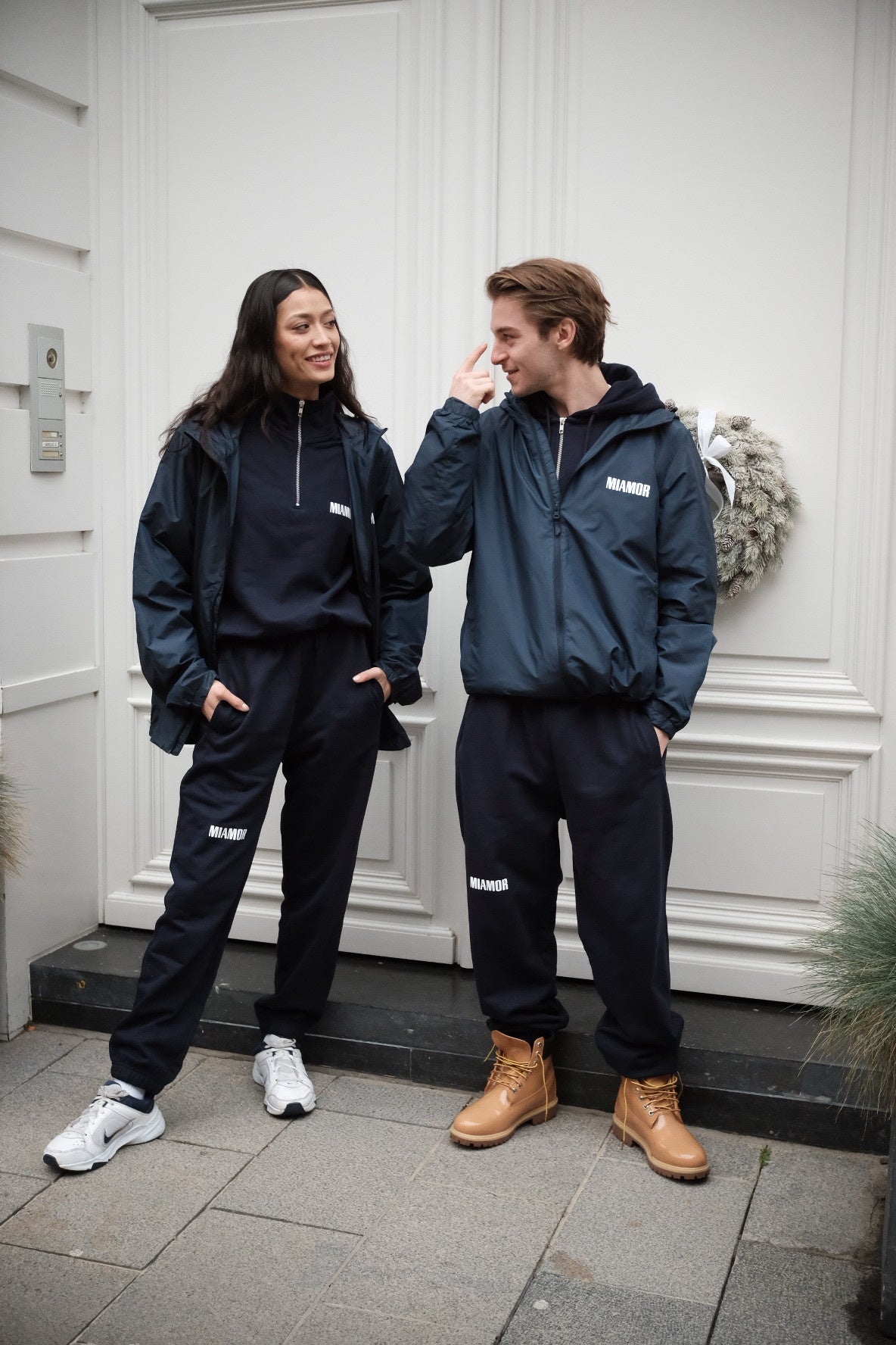 Miamor rain jacket - navy