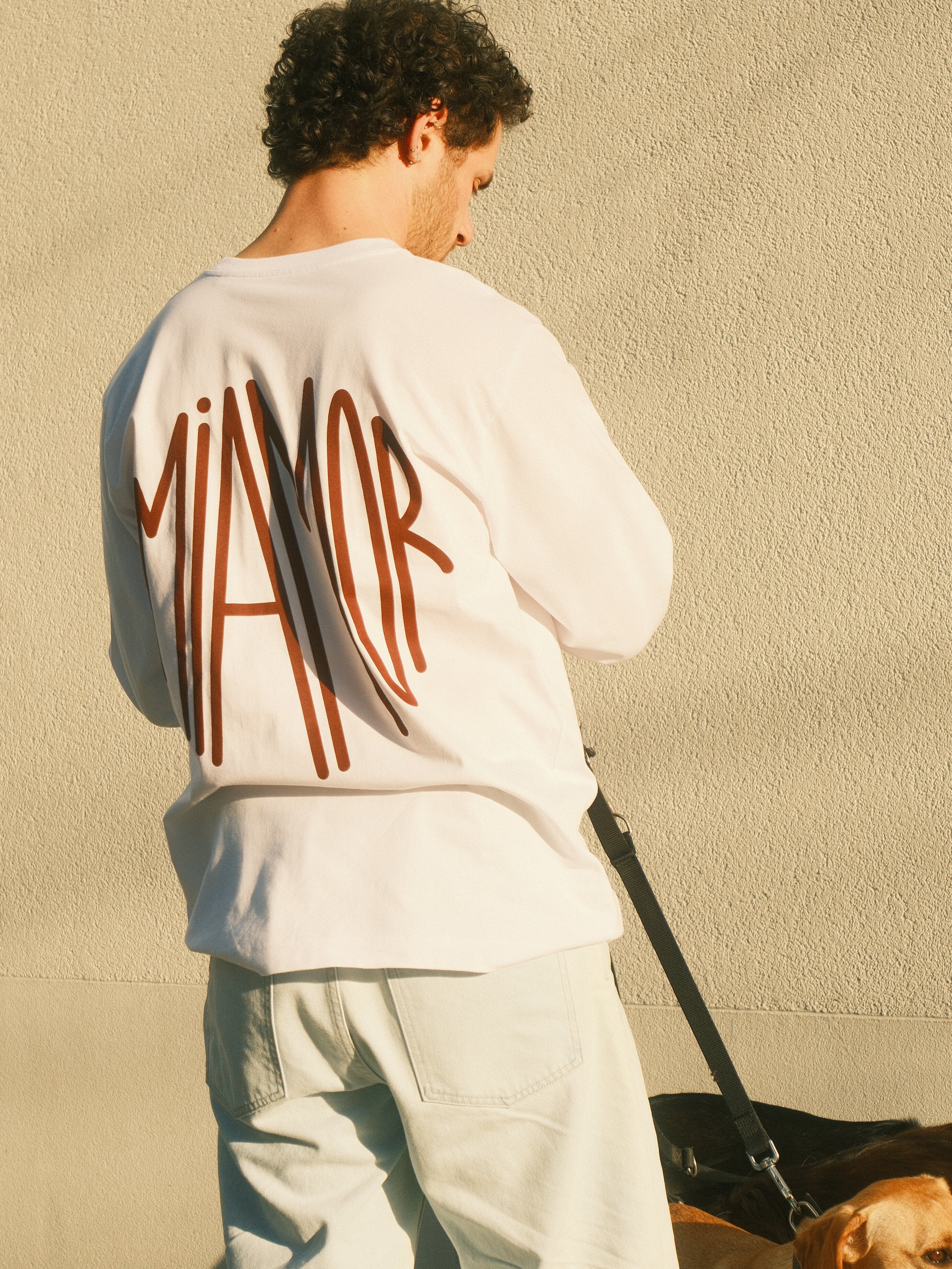 Miamor longsleeve supreme white - Burgundy