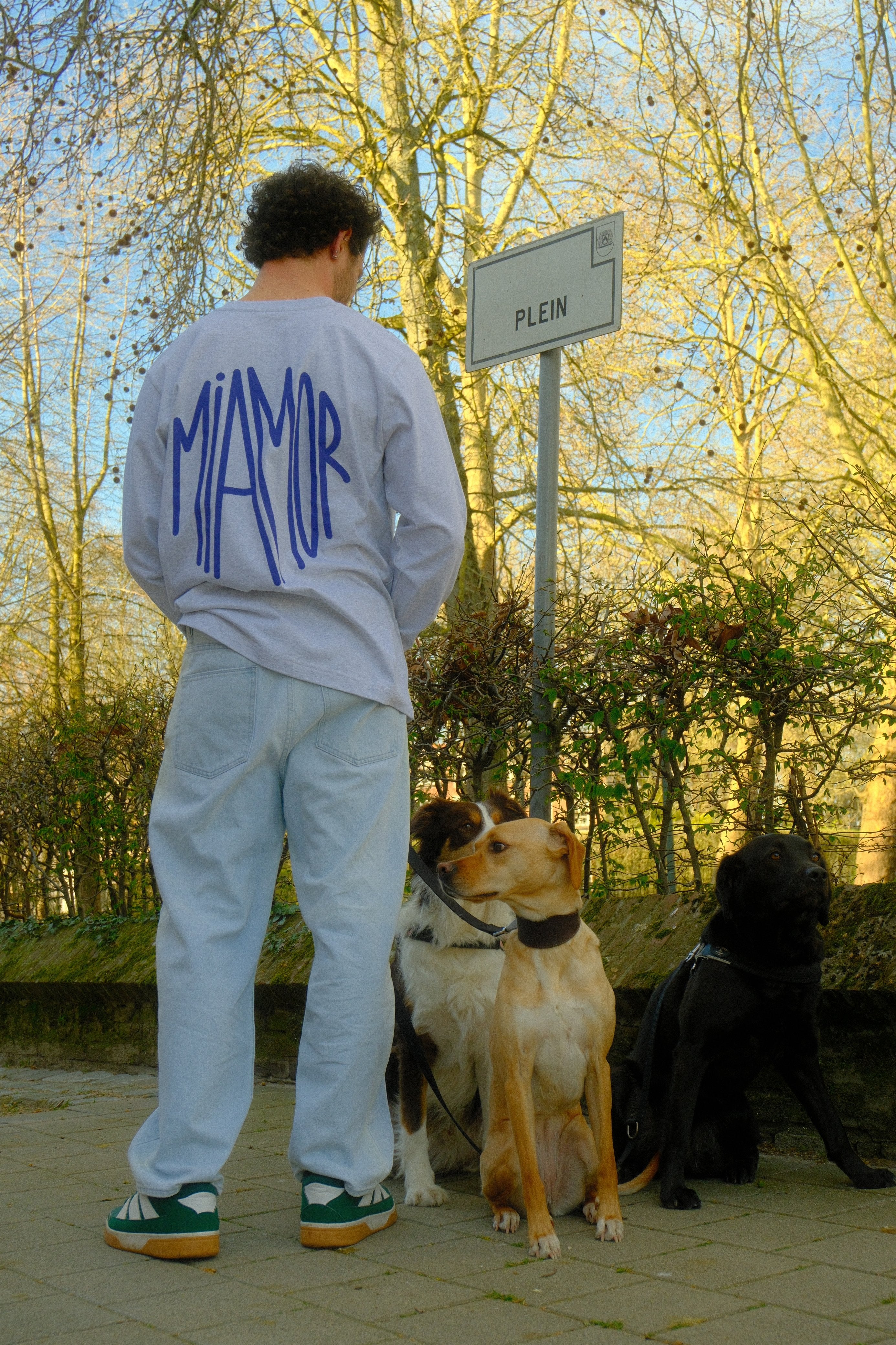 Miamor longsleeve supreme cool heather grey - Purple