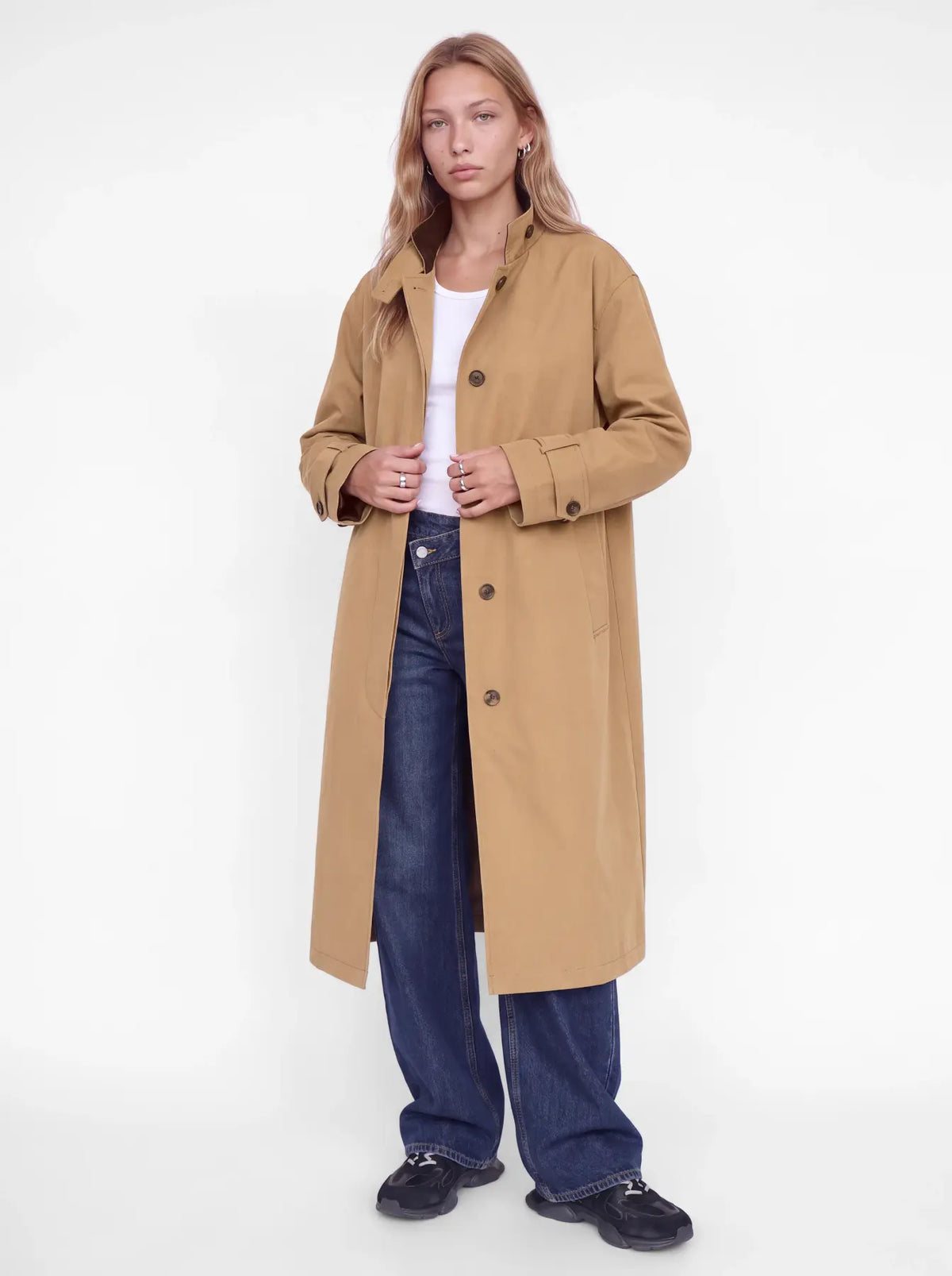 JXADORA COAT OTW - ERMINE